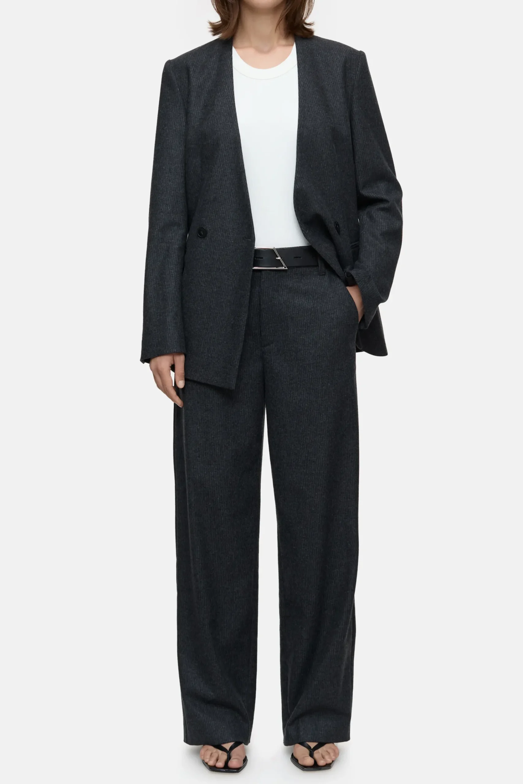 Closed Blazer | Jacken & Mäntel*Blazer aus Schurwoll-Mix Darkgreymelange