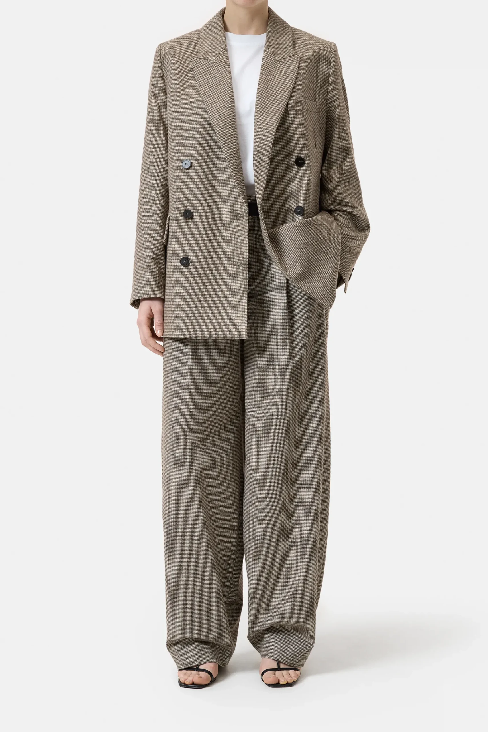 Closed Blazer | Jacken & Mäntel*Blazer aus Woll-Mix Darkchinobeige