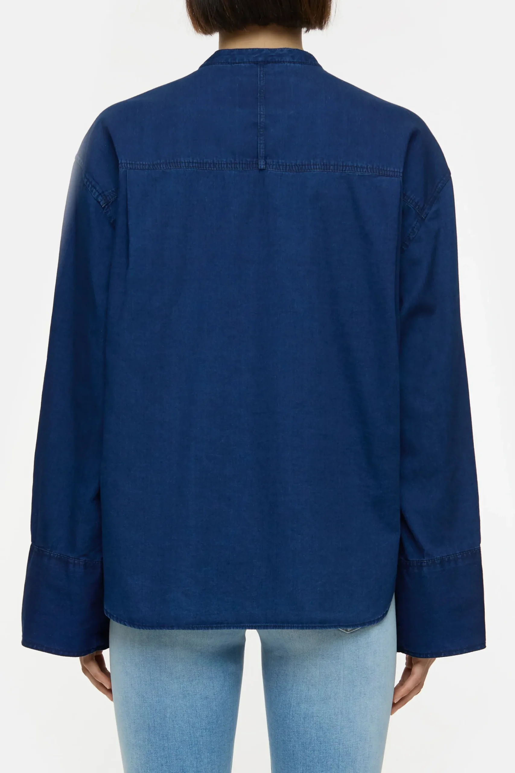 Closed Shirts & Blusen*Bluse aus Baumwolle Darkblue