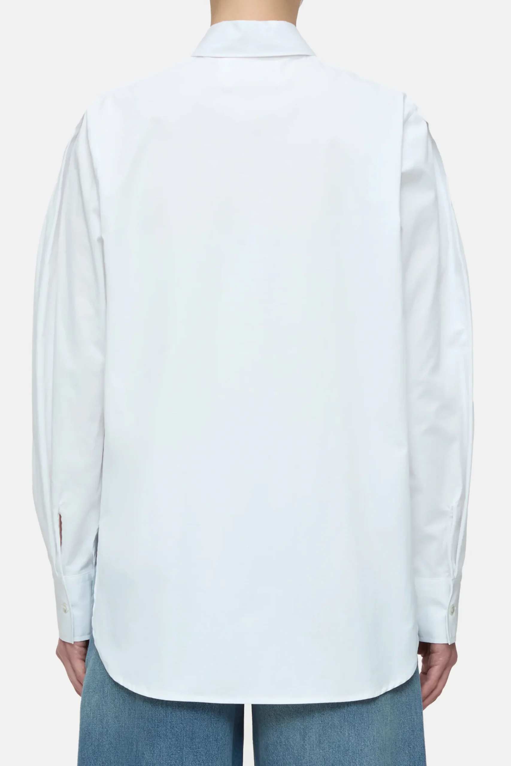 Closed Shirts & Blusen*Bluse aus Baumwoll-Mix White