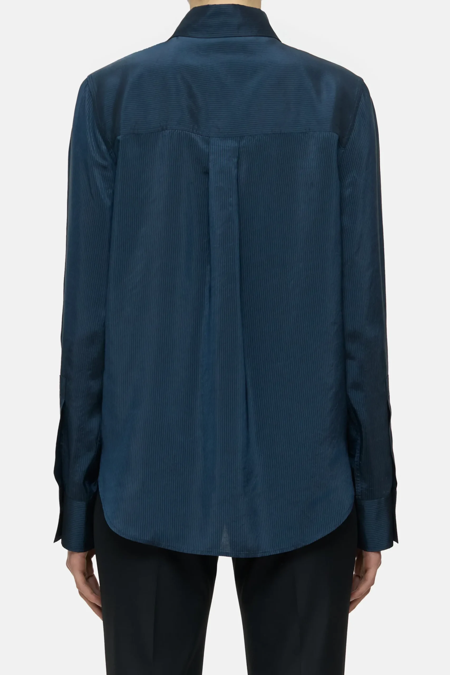 Closed Shirts & Blusen*Bluse aus Cupro Spaceblue