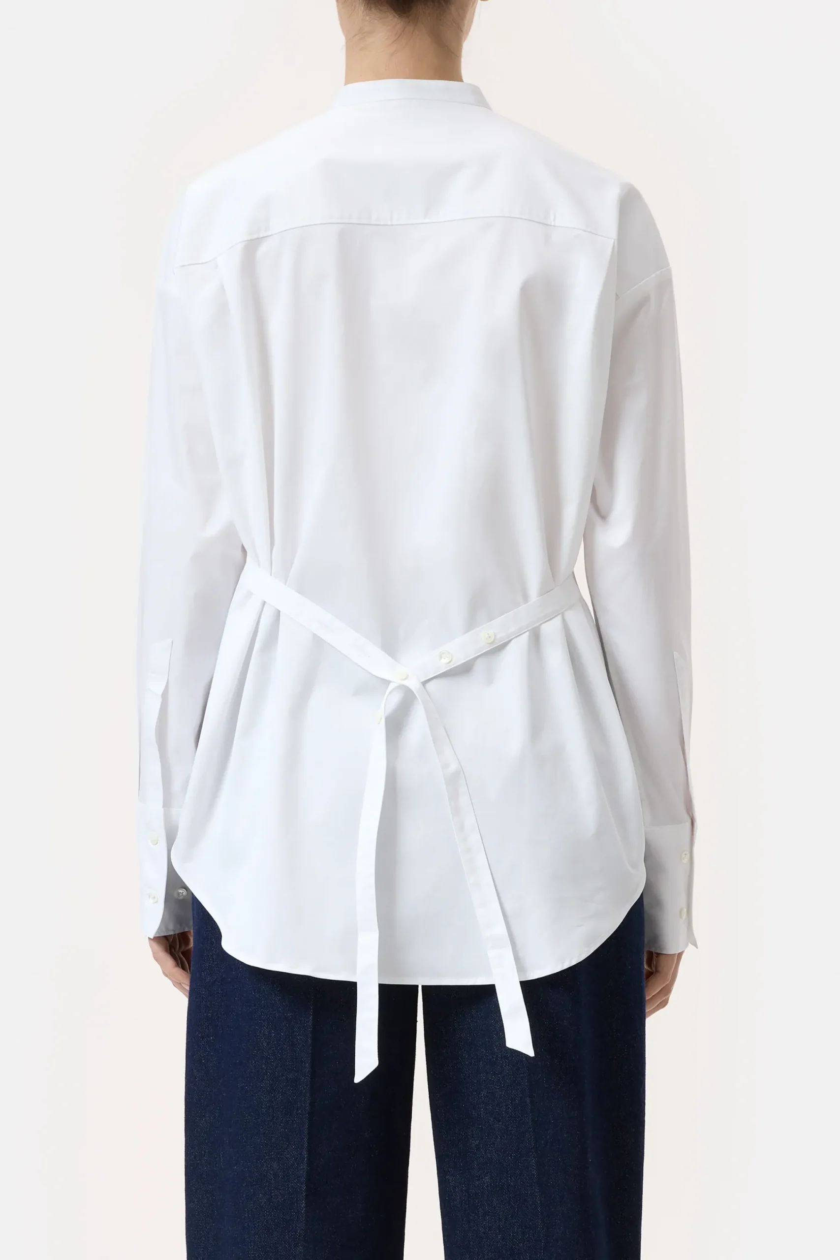 Closed Shirts & Blusen*Bluse mit Gürtel White