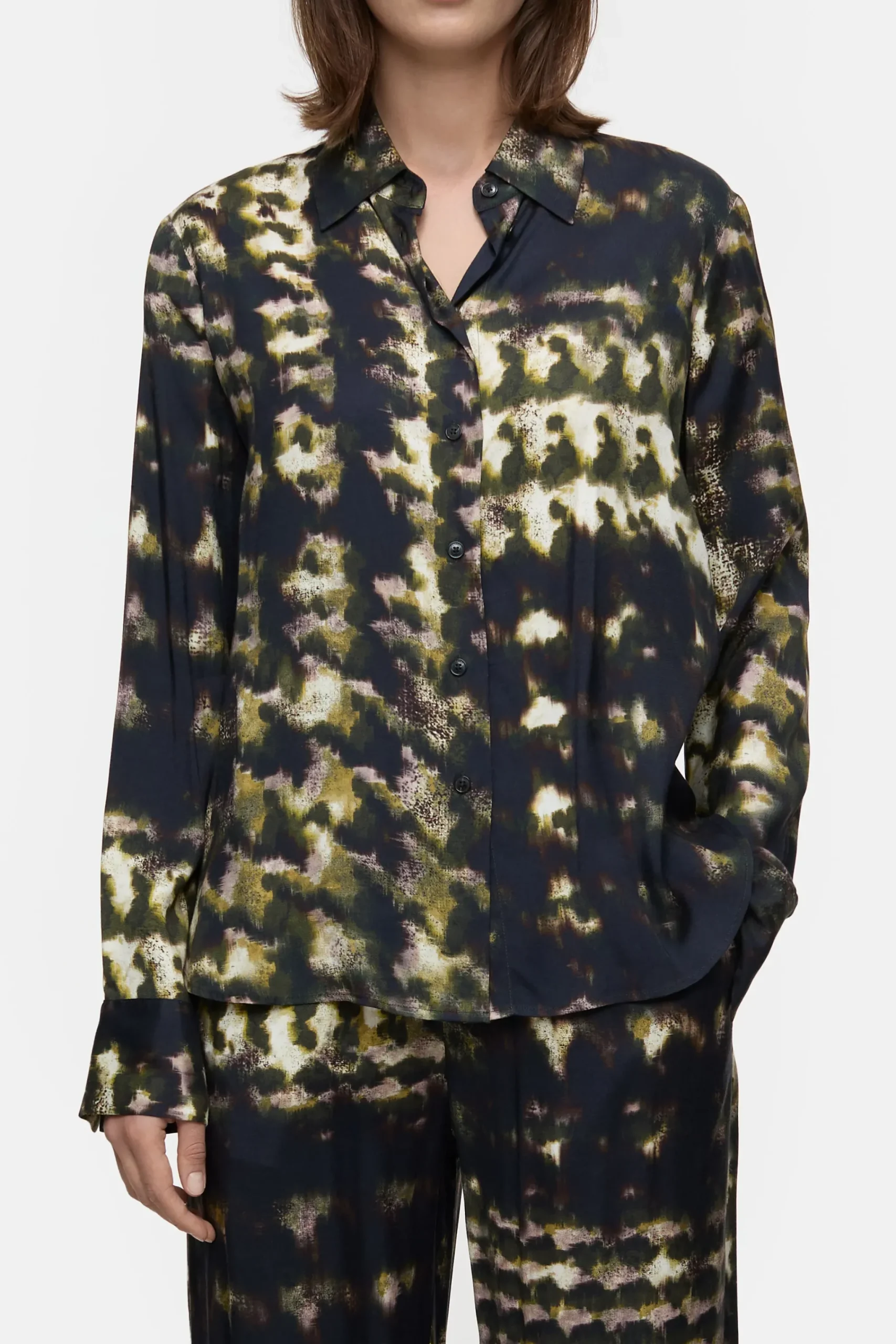 Closed Shirts & Blusen*Bluse mit Print Vergreen