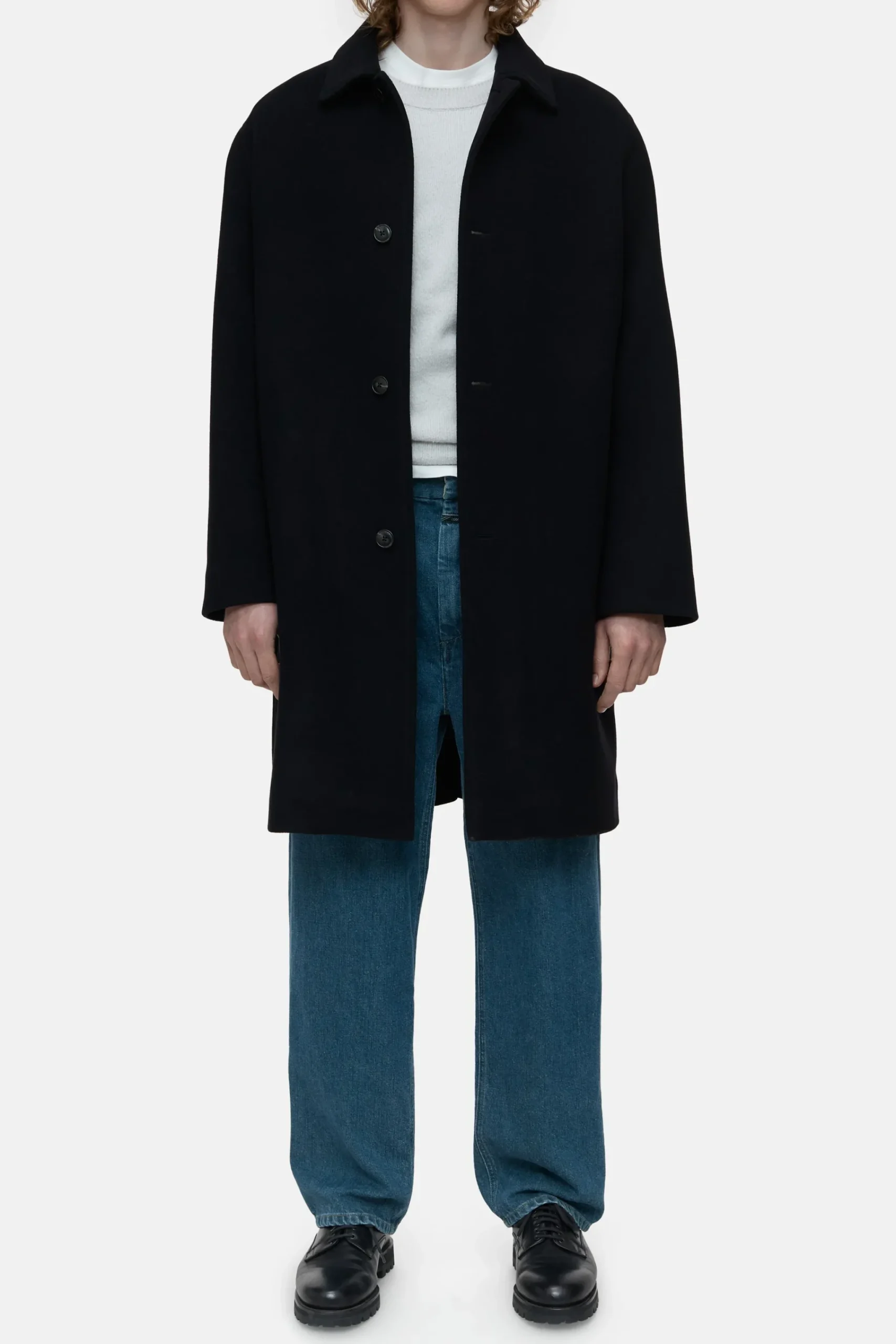 Closed Jacken & Mäntel*Car Coat aus Woll-Mix Black