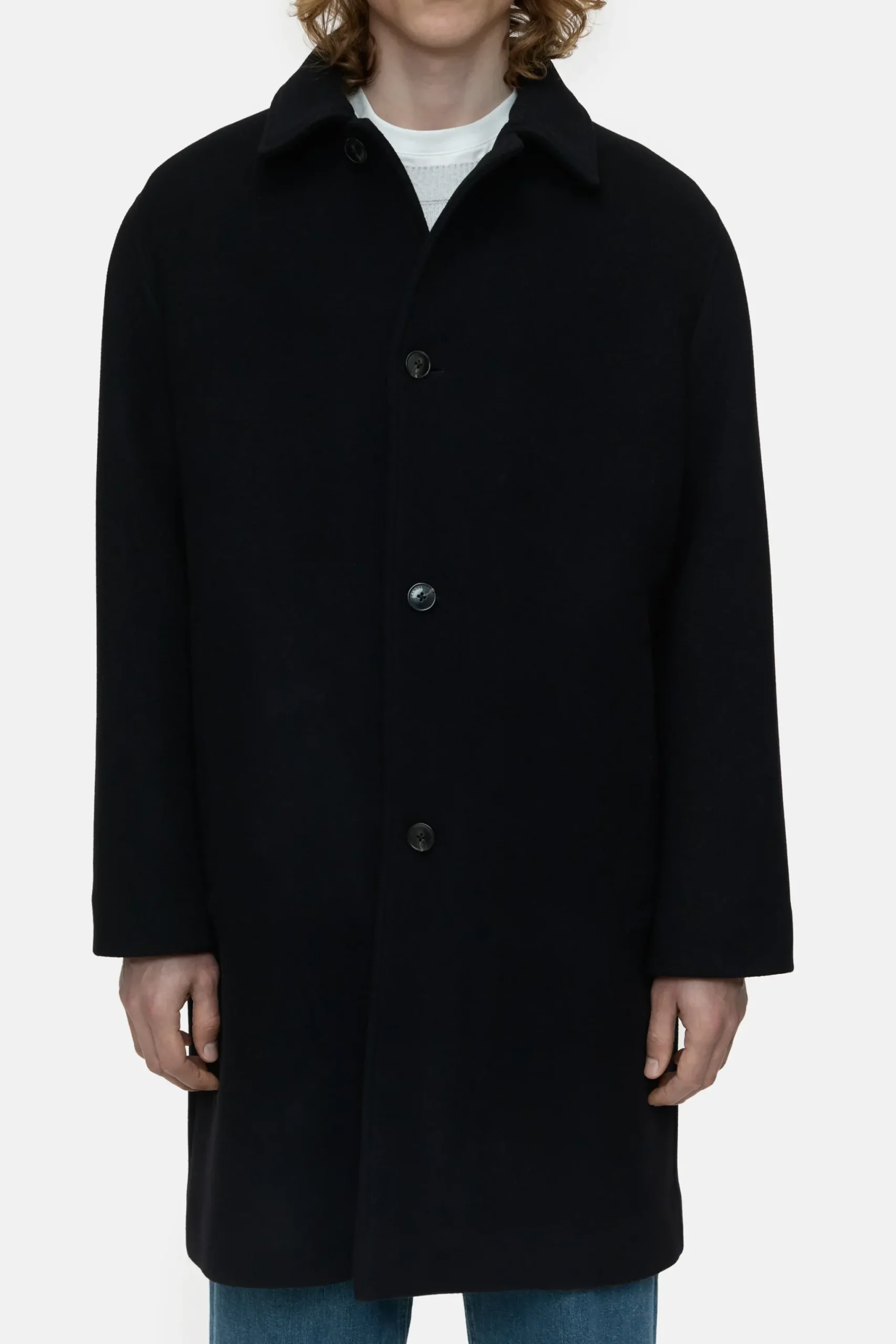 Closed Jacken & Mäntel*Car Coat aus Woll-Mix Black