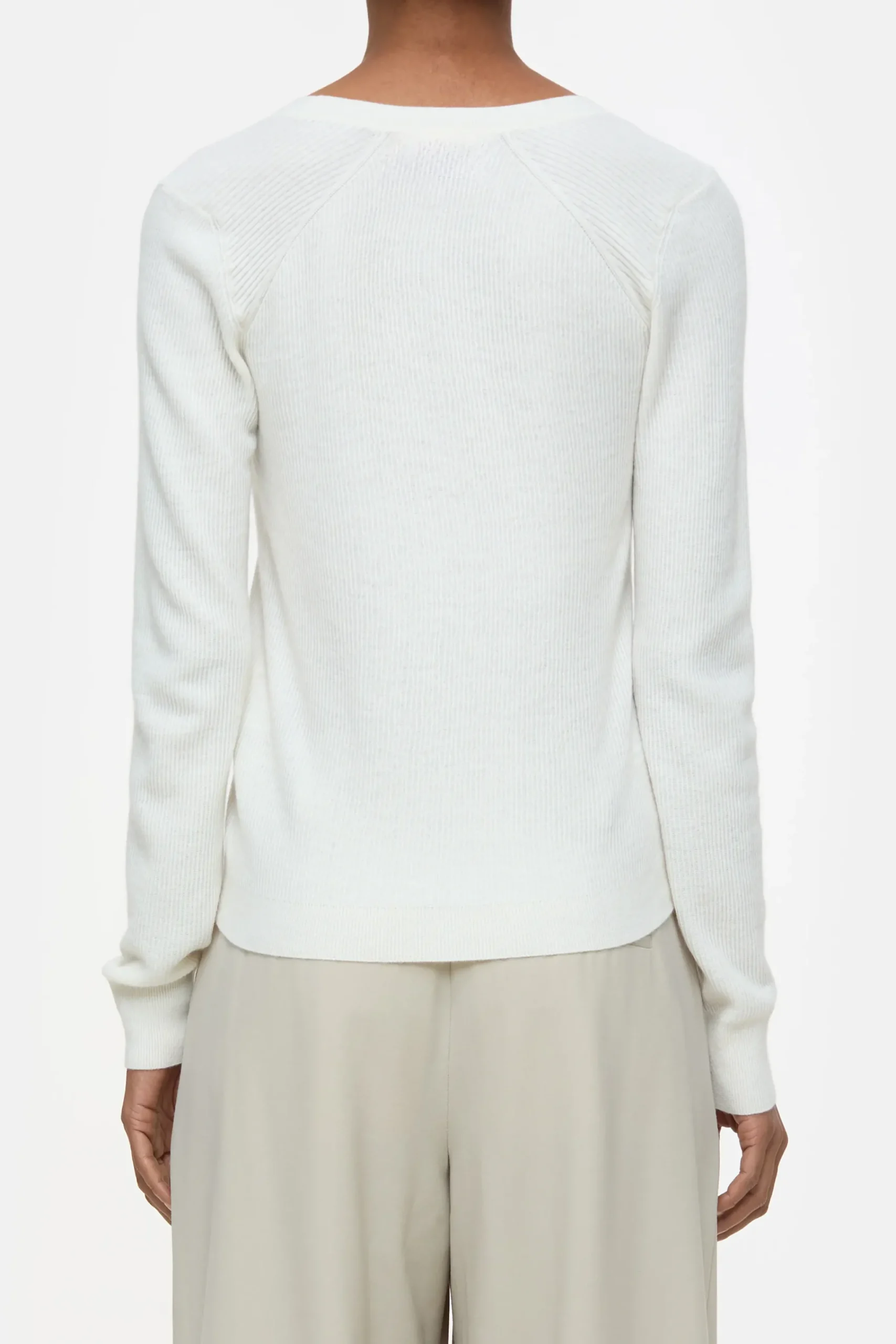 Closed Strick*Cardigan aus Kaschmir-Mix Ivory