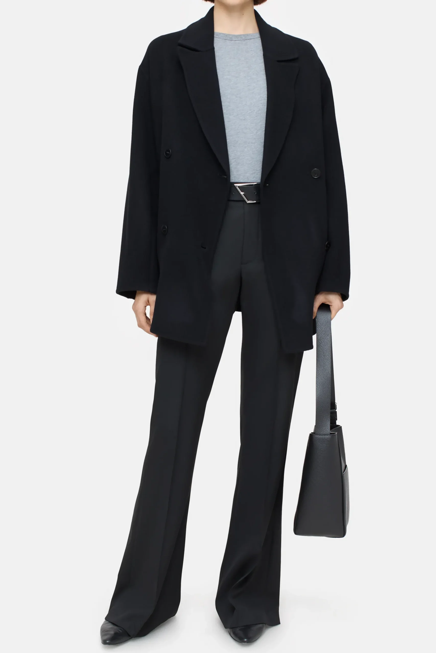 Closed Jacken & Mäntel*Doppelreiher aus Doubleface Black