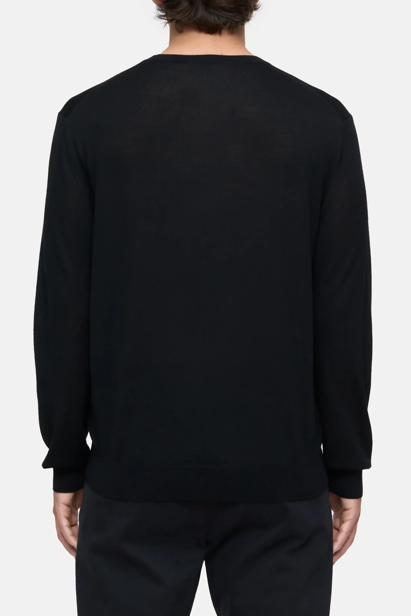 Closed Strick*Feinstrickpullover aus Bio-Wolle Black