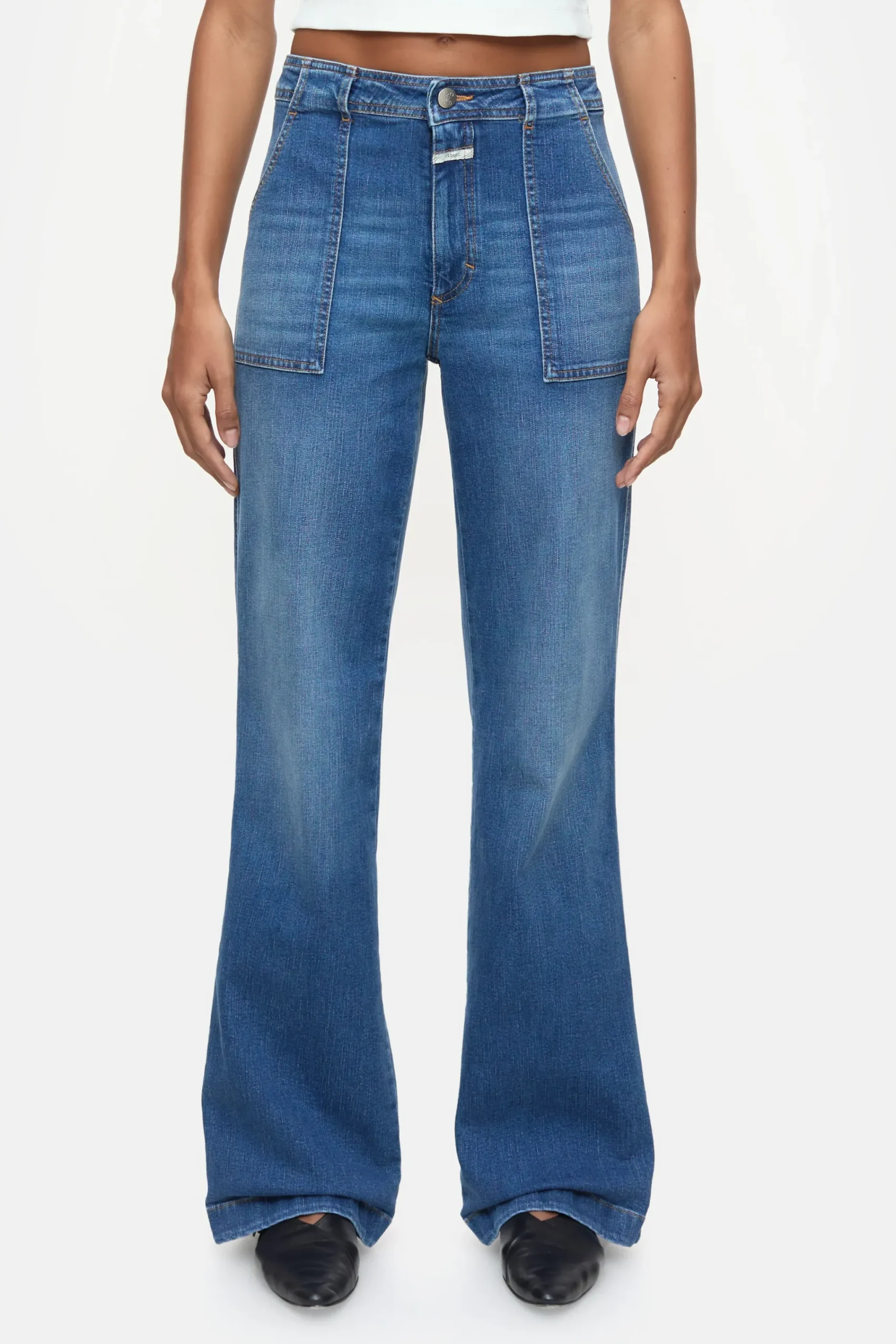 Closed Jeans | Skinny Fit*Flared Jeans - Style Name Aria Midblue