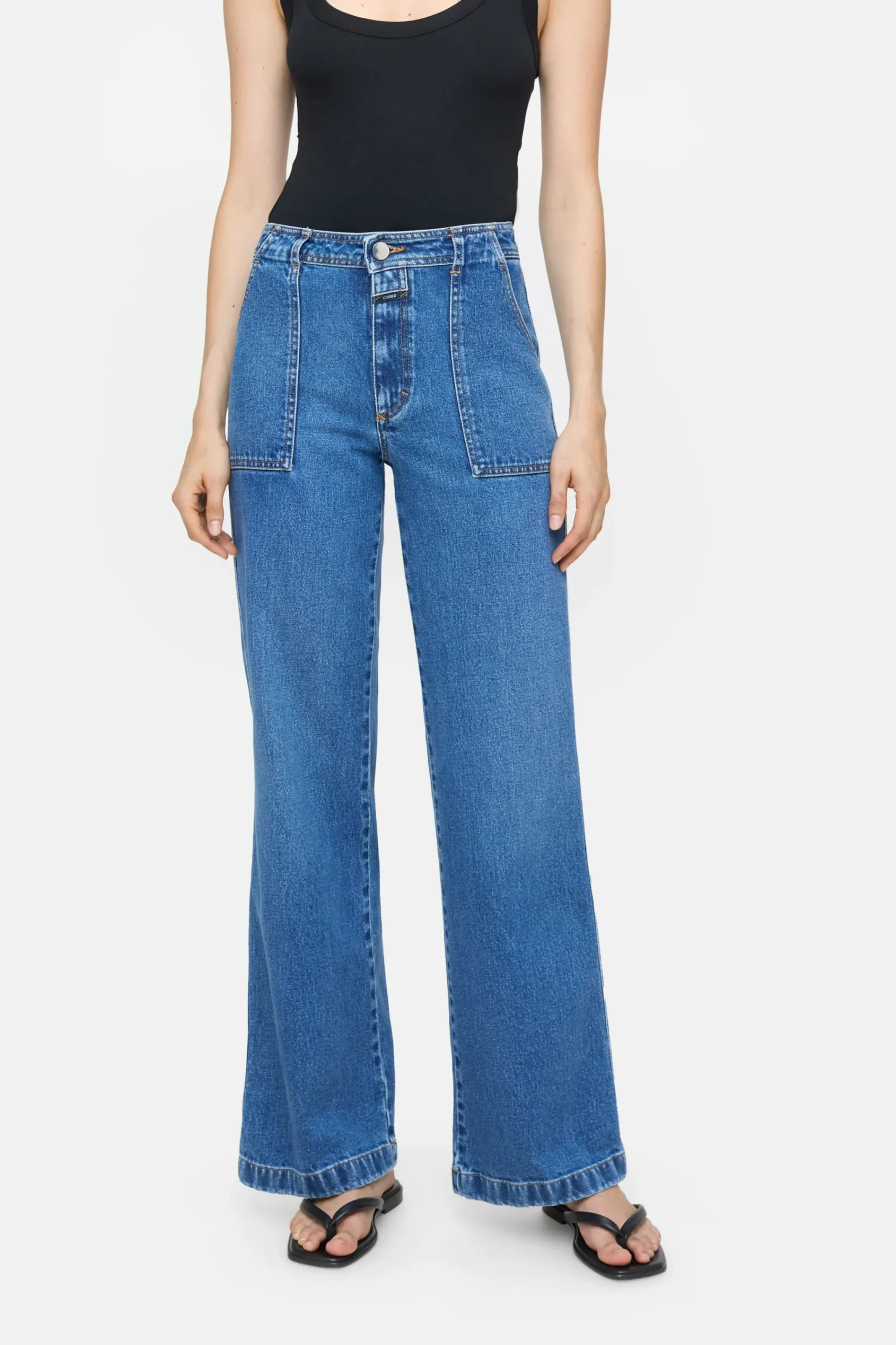Closed Jeans | Skinny Fit*Flared Jeans - Style Name Aria Midblue
