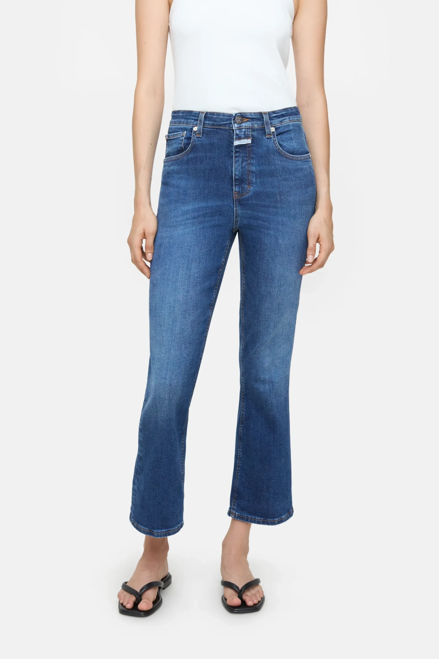 Closed Jeans | Skinny Fit*Flared Jeans - Style Name Hi-Sun Darkblue