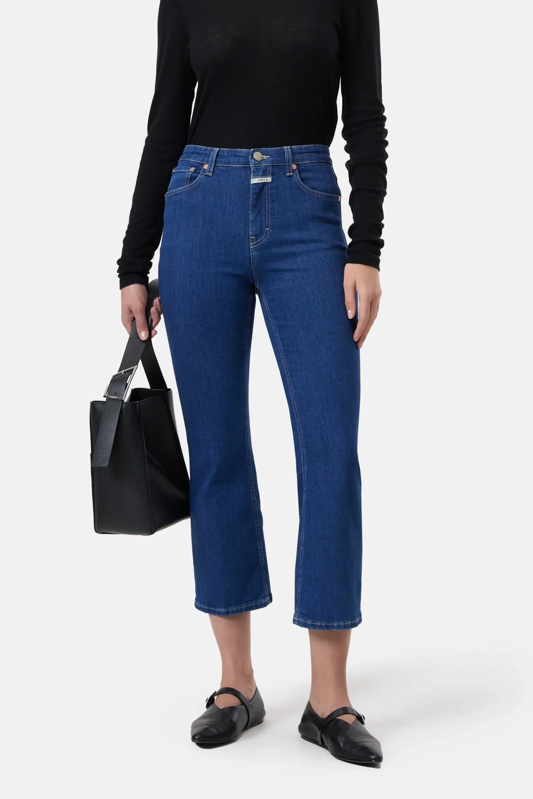 Closed Jeans | Skinny Fit*Flared Jeans - Style Name Hi-Sun Midblue