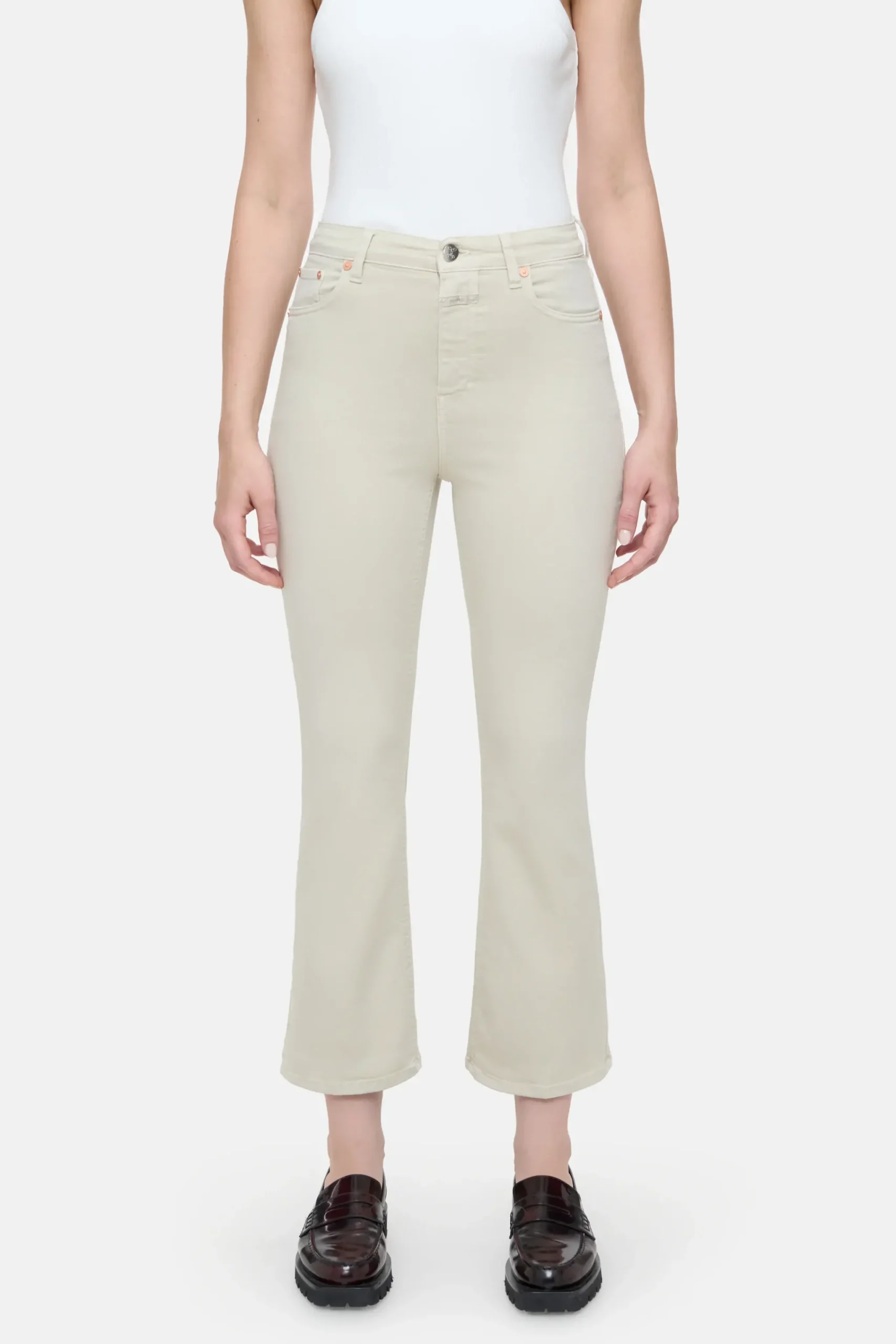 Closed Jeans | Skinny Fit*Flared Jeans - Style Name Hi-Sun Sabbiabeige