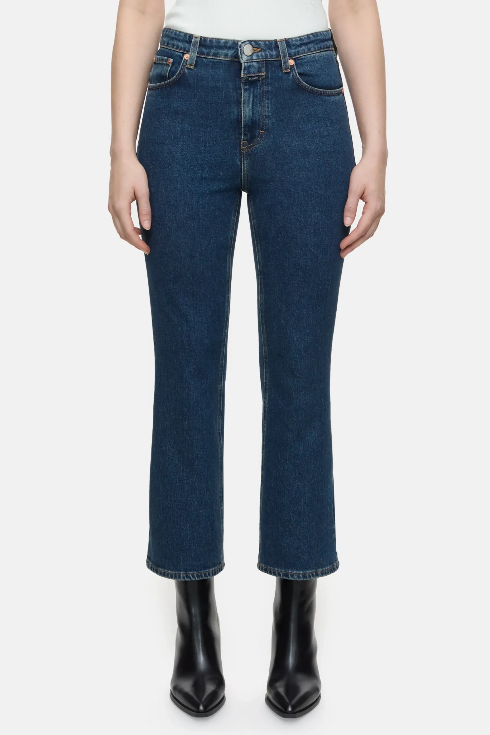 Closed Jeans | Skinny Fit*Flared Jeans - Style Name Hi-Sun Darkblue