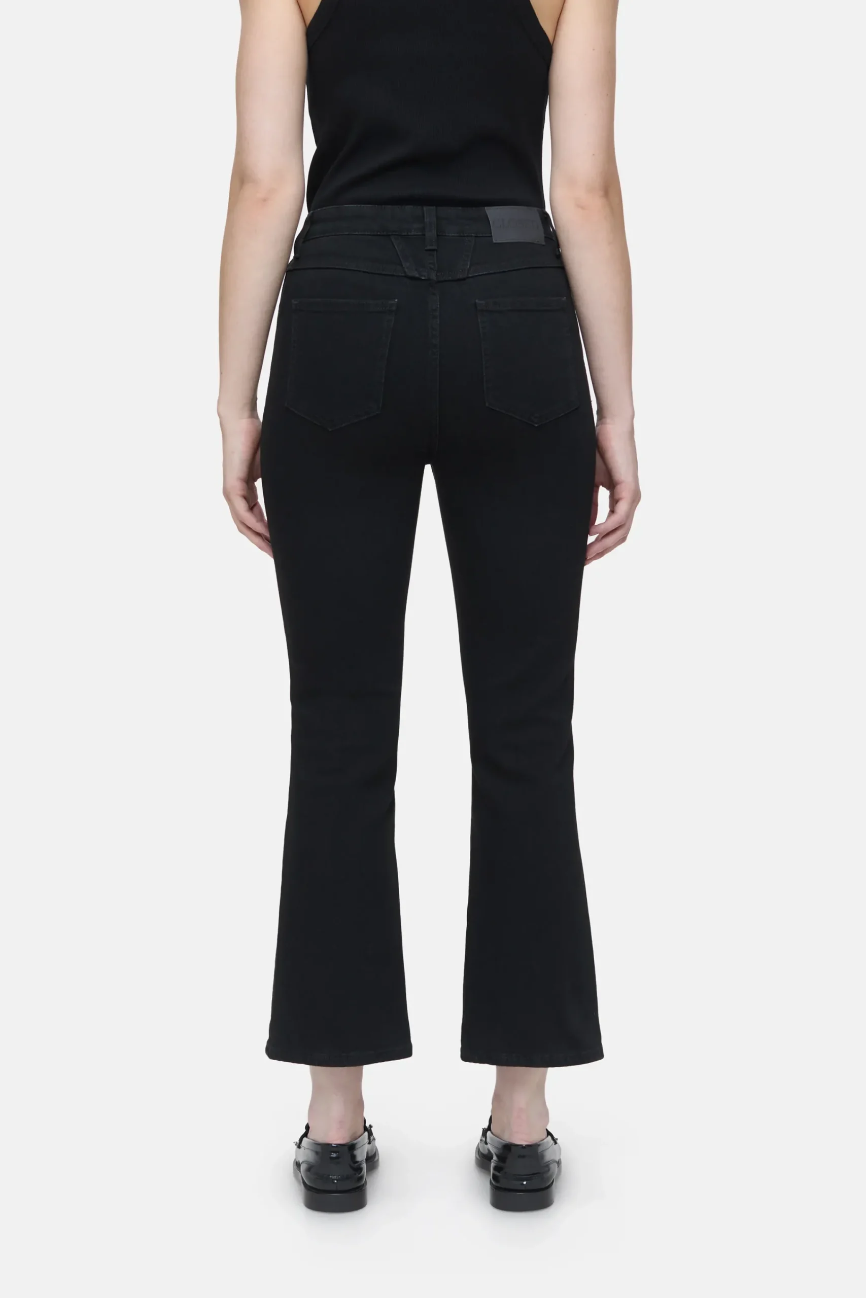 Closed Jeans | Skinny Fit*Flared Jeans - Style Name Hi-Sun Darkgrey