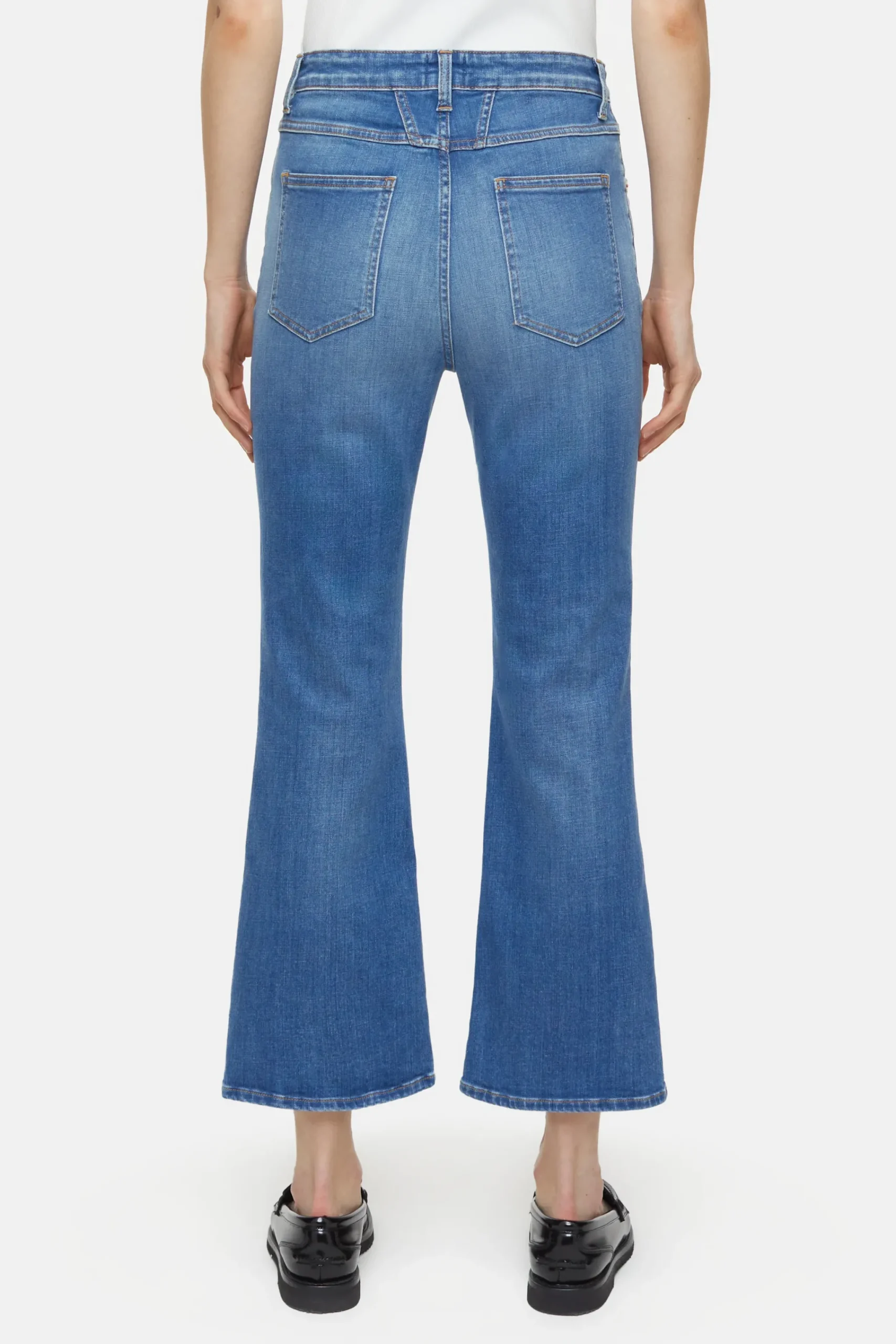Closed Jeans | Skinny Fit*Flared Jeans - Style Name Hi-Sun Midblue