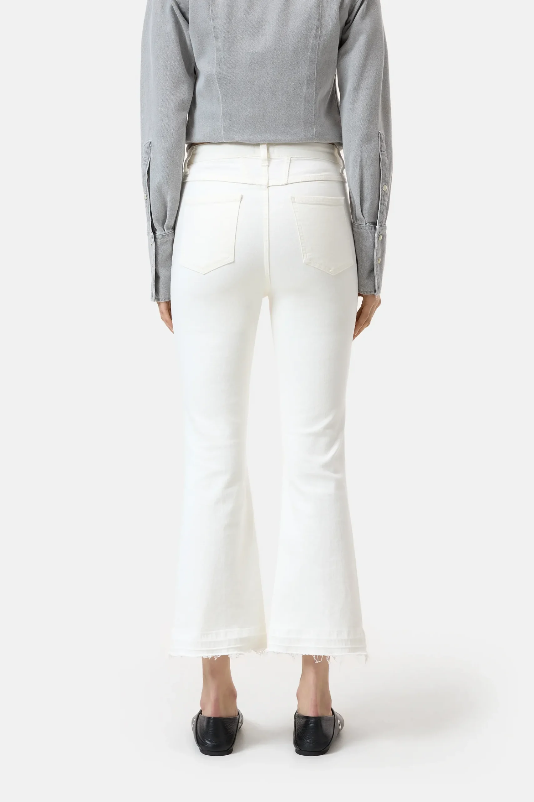Closed Jeans | Skinny Fit*Flared Jeans - Style Name Hi-Sun Ivory