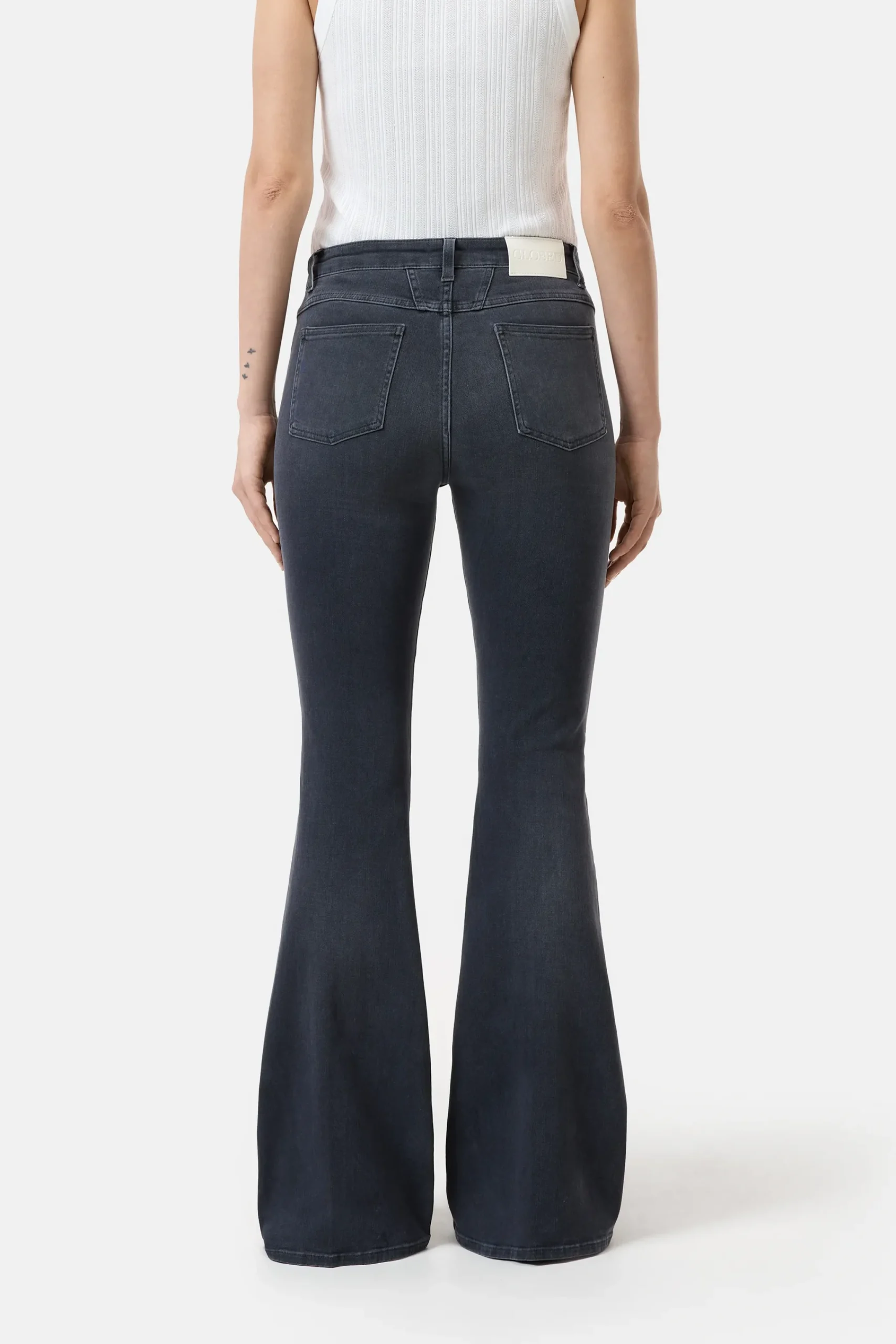 Closed Jeans | Skinny Fit*Flared Jeans - Style Name Rawlin Darkgrey