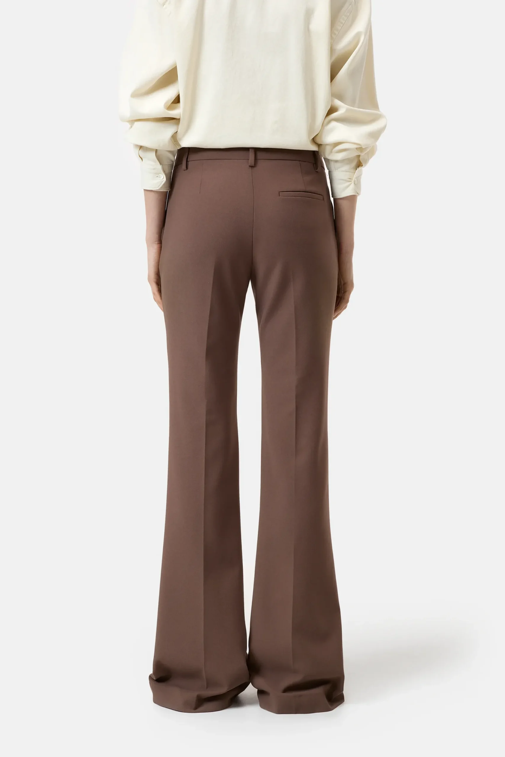 Closed Hosen*Flared Pants - Style Name Denair Cacaobrown