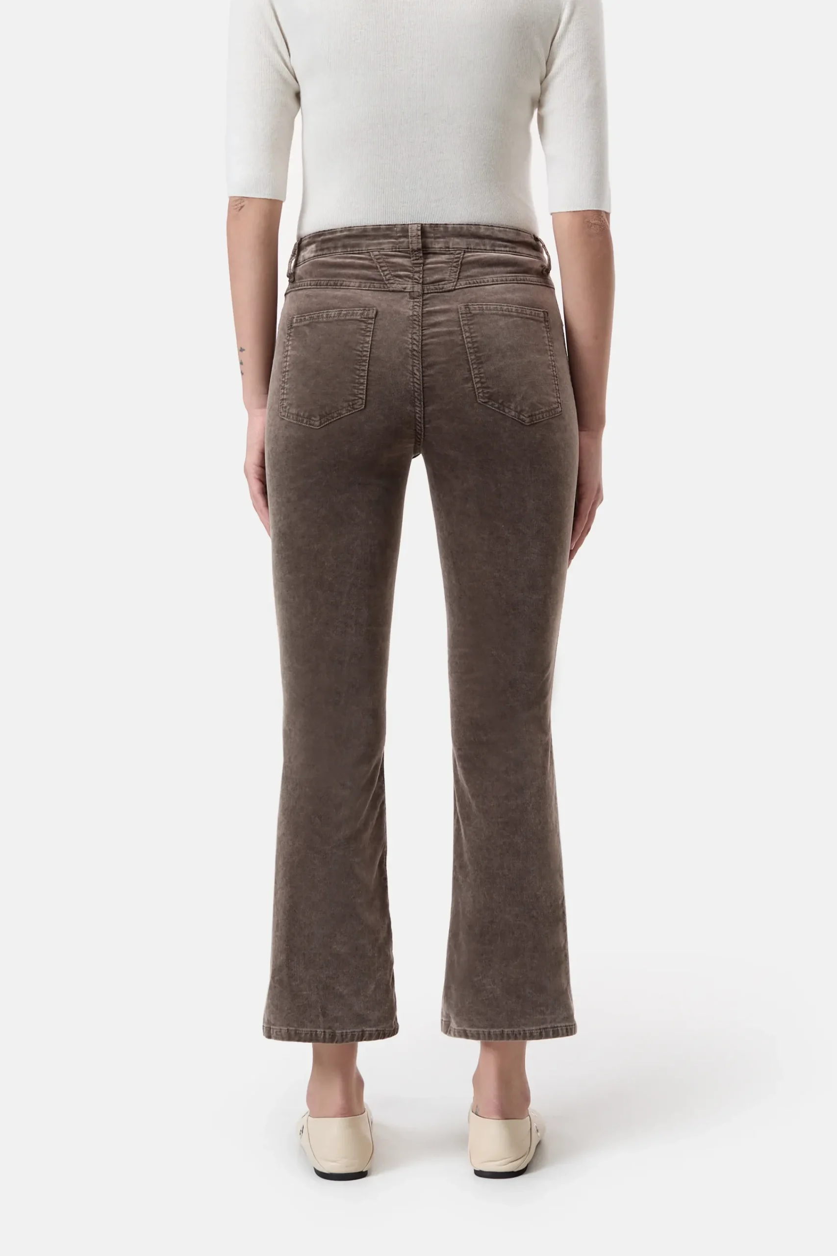 Closed Hosen*Flared Pants - Style Name Hi-Sun mocha