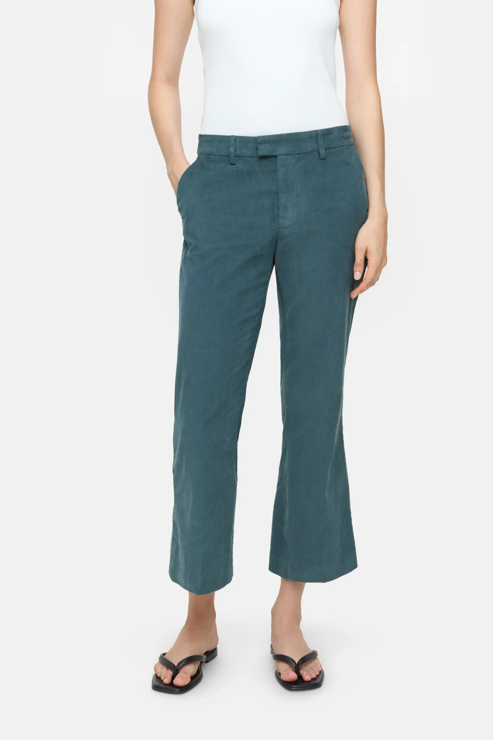 Closed Hosen*Flared Pants - Style Name Wharton Pinigreen