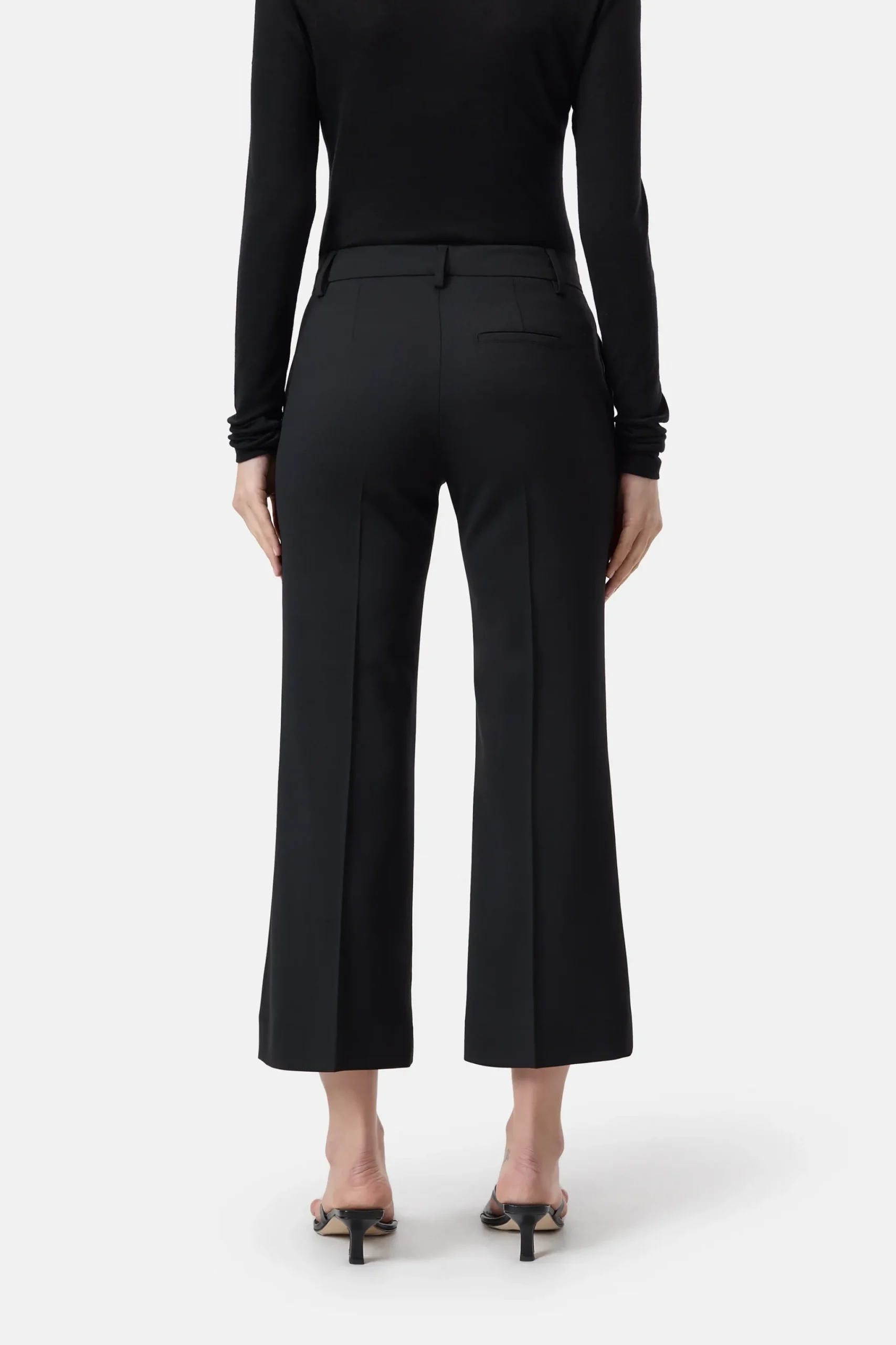 Closed Hosen*Flared Pants - Style Name Wharton Black
