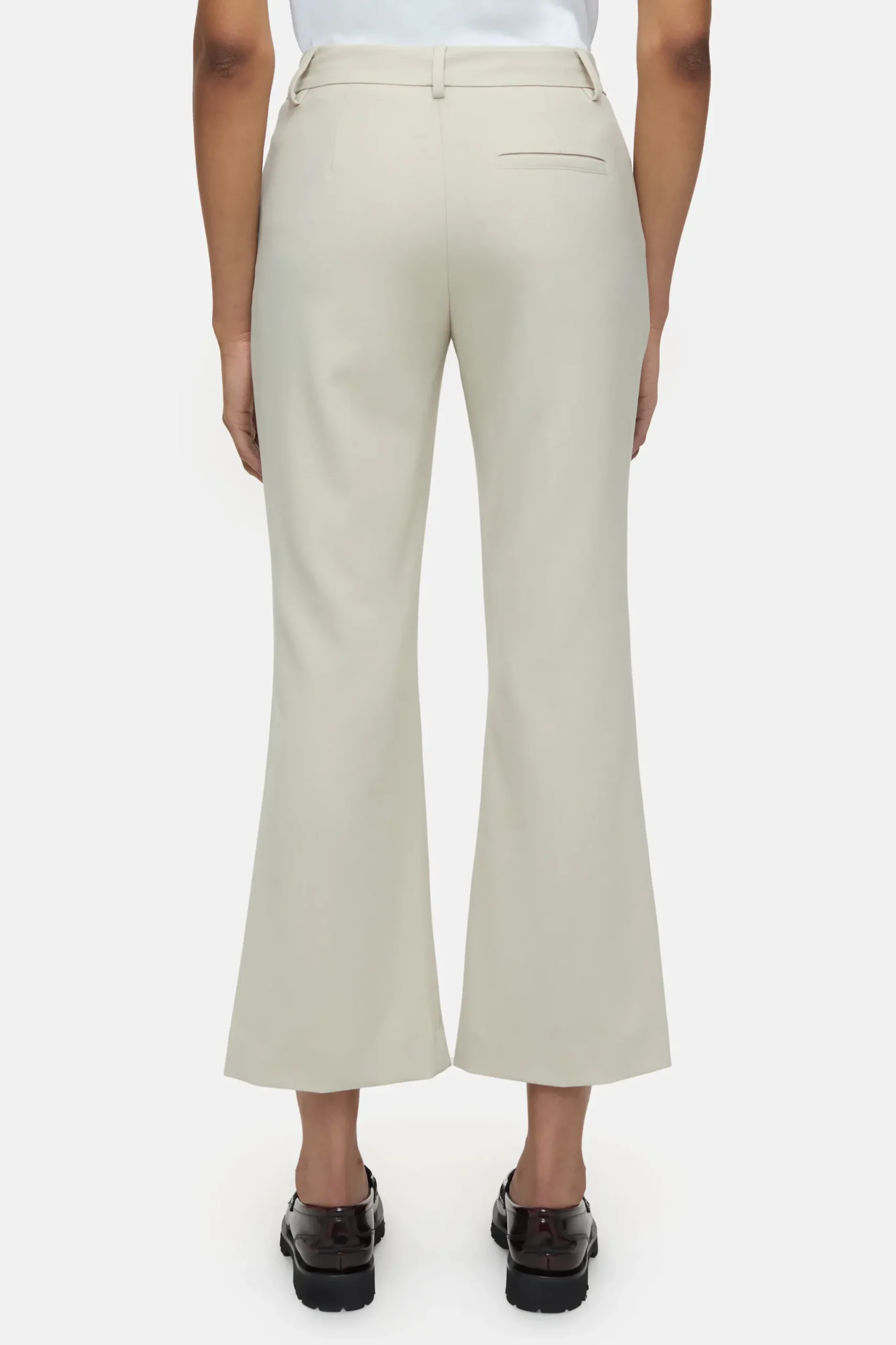 Closed Hosen*Flared Pants - Style Name Wharton Pearlbeige