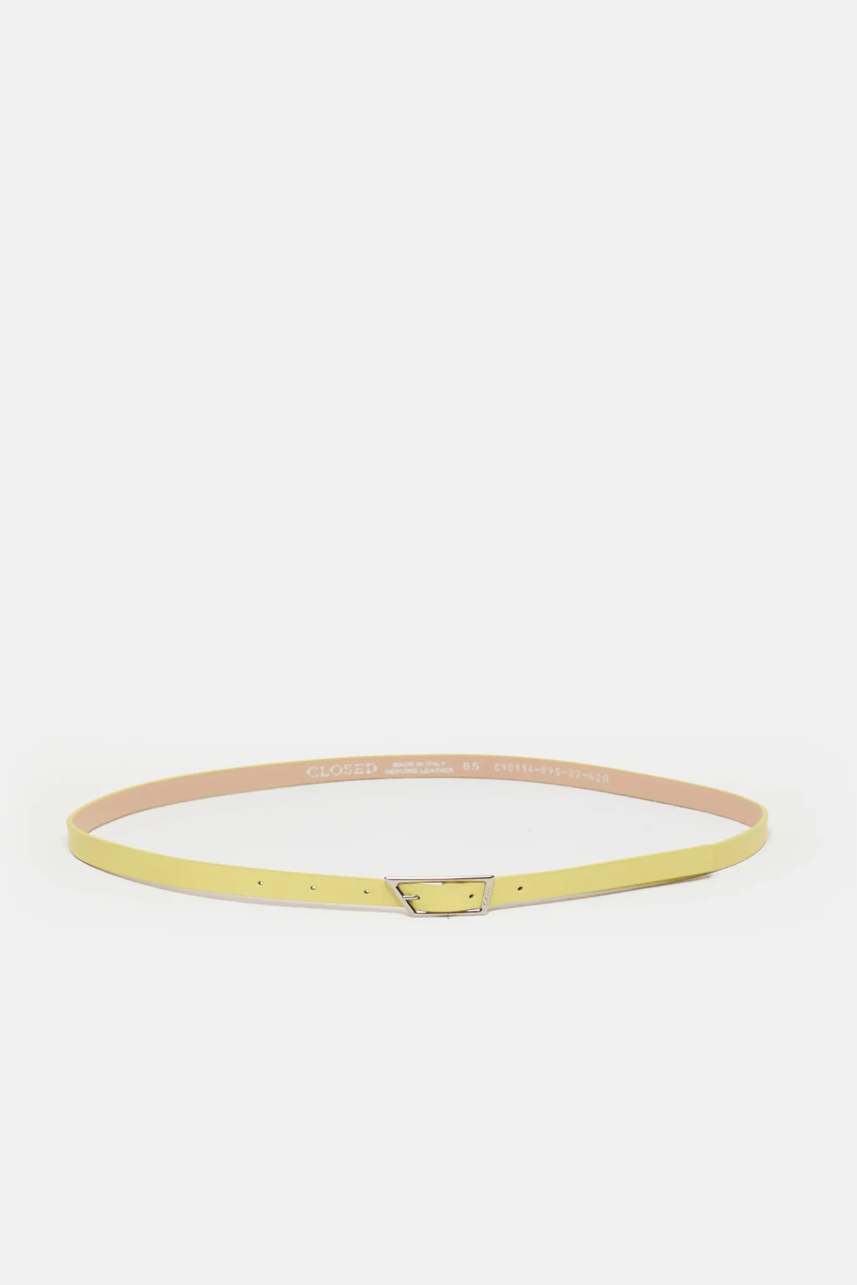 Closed Gürtel*Gürtel aus Leder Lemonyellow