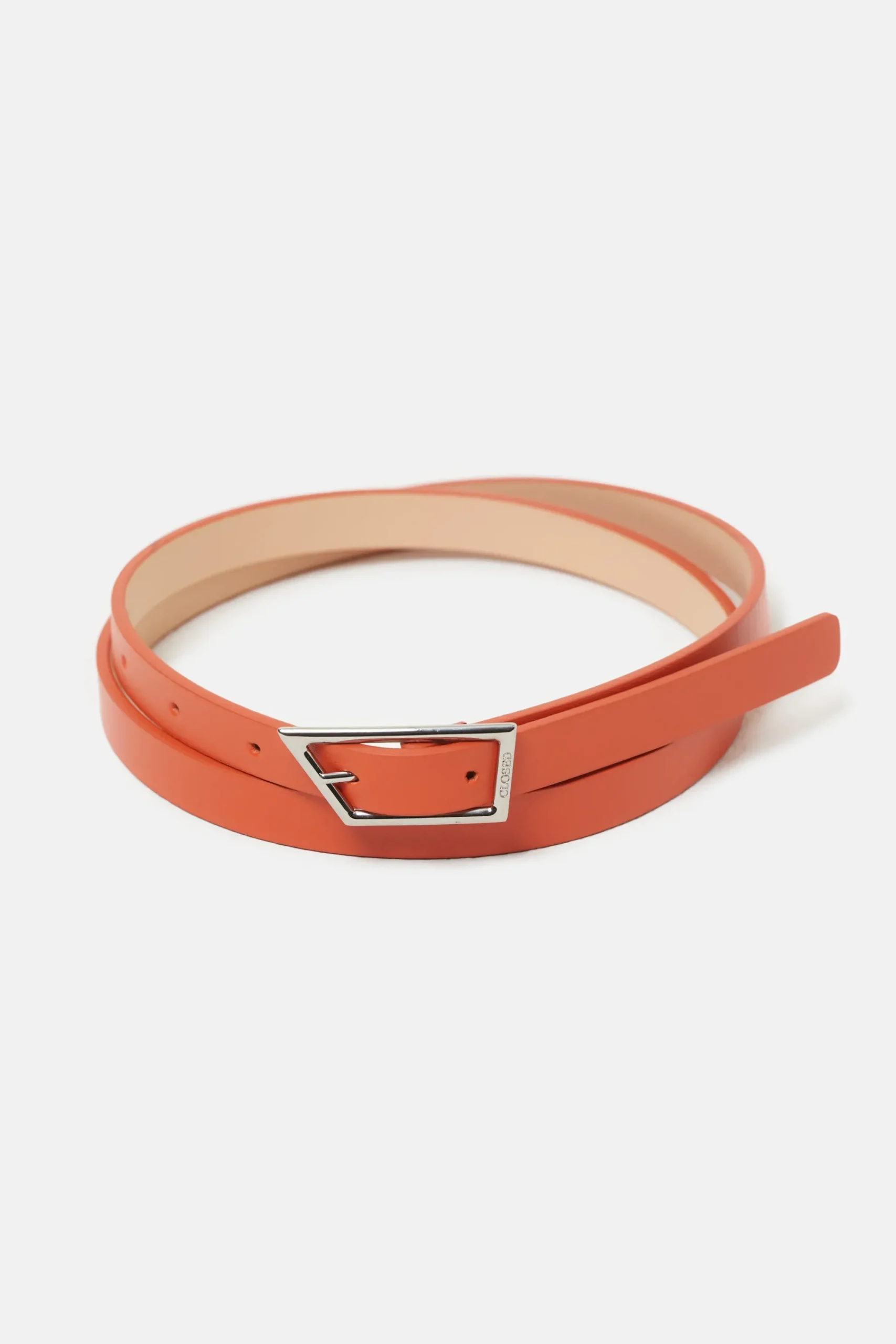 Closed Gürtel*Gürtel aus Leder Aperolred