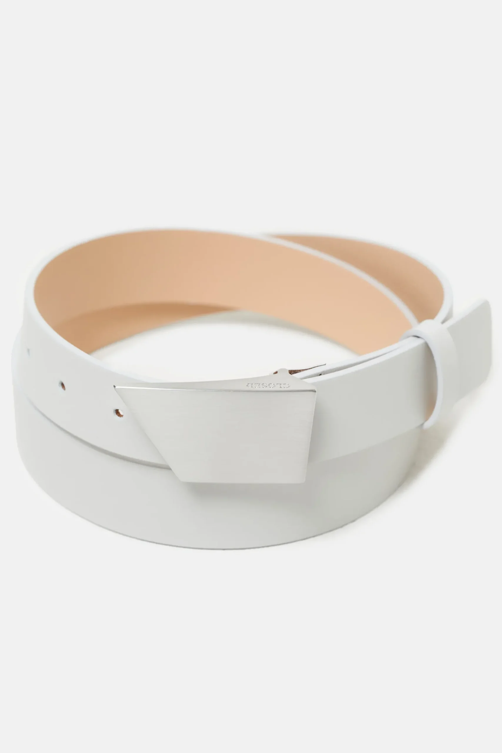 Closed Gürtel*Gürtel aus Leder Silvergrey