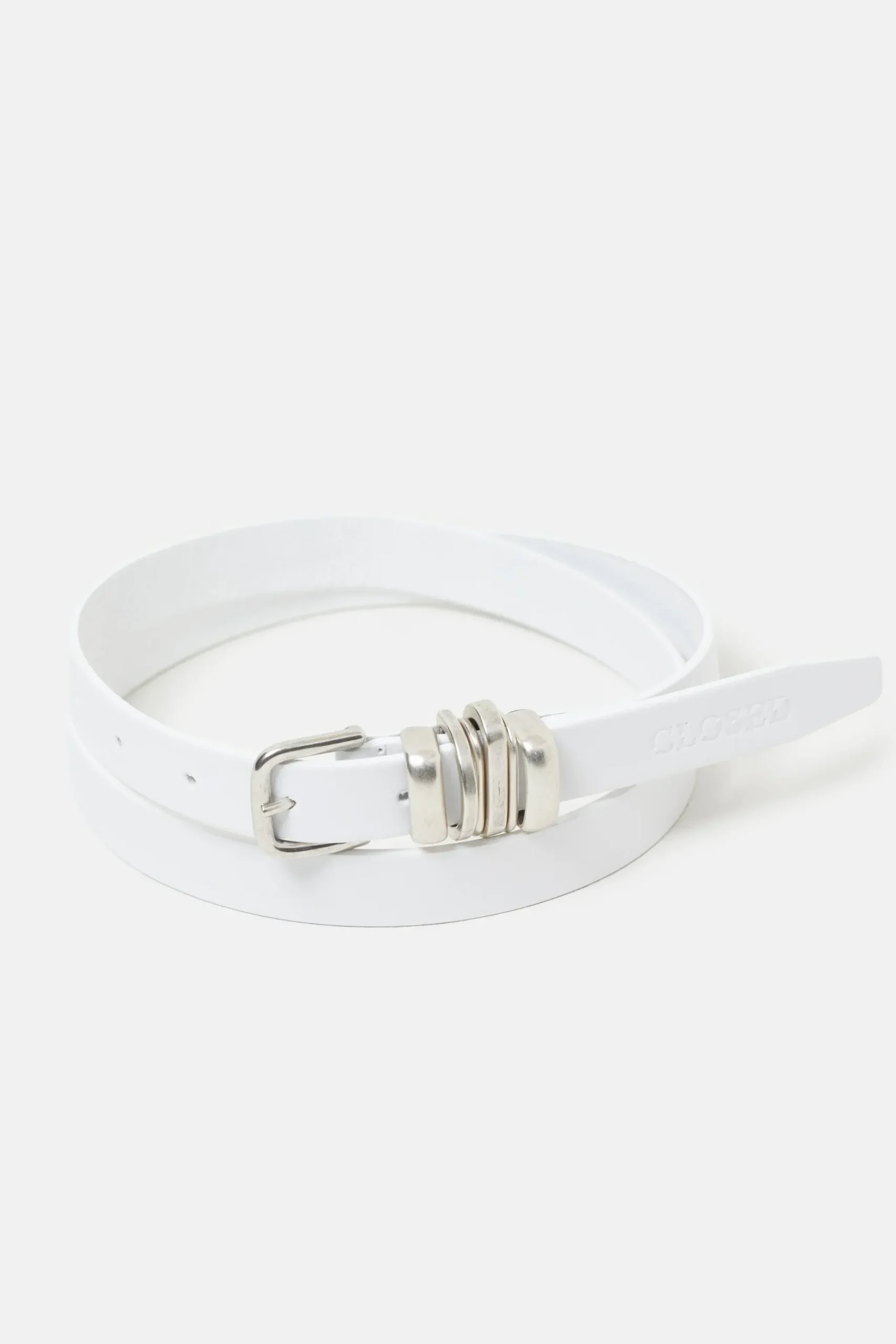 Closed Gürtel*Gürtel aus Leder White