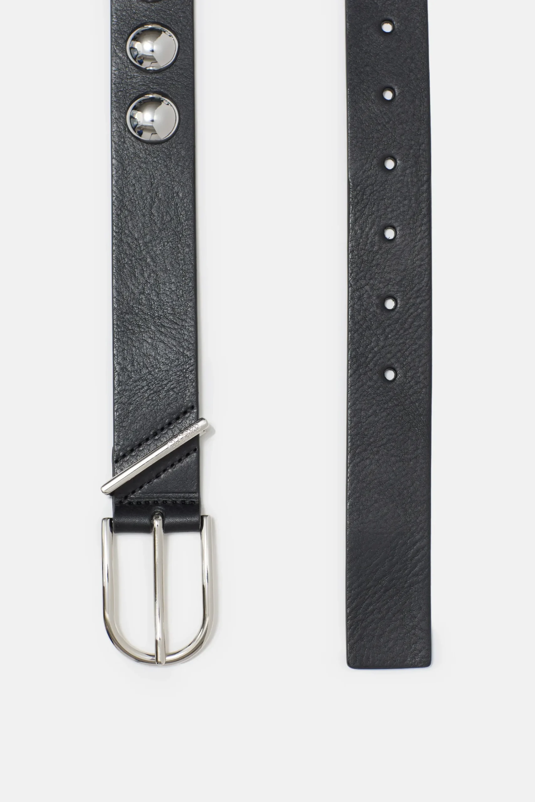 Closed Gürtel*Gürtel aus Leder mit Nieten Black