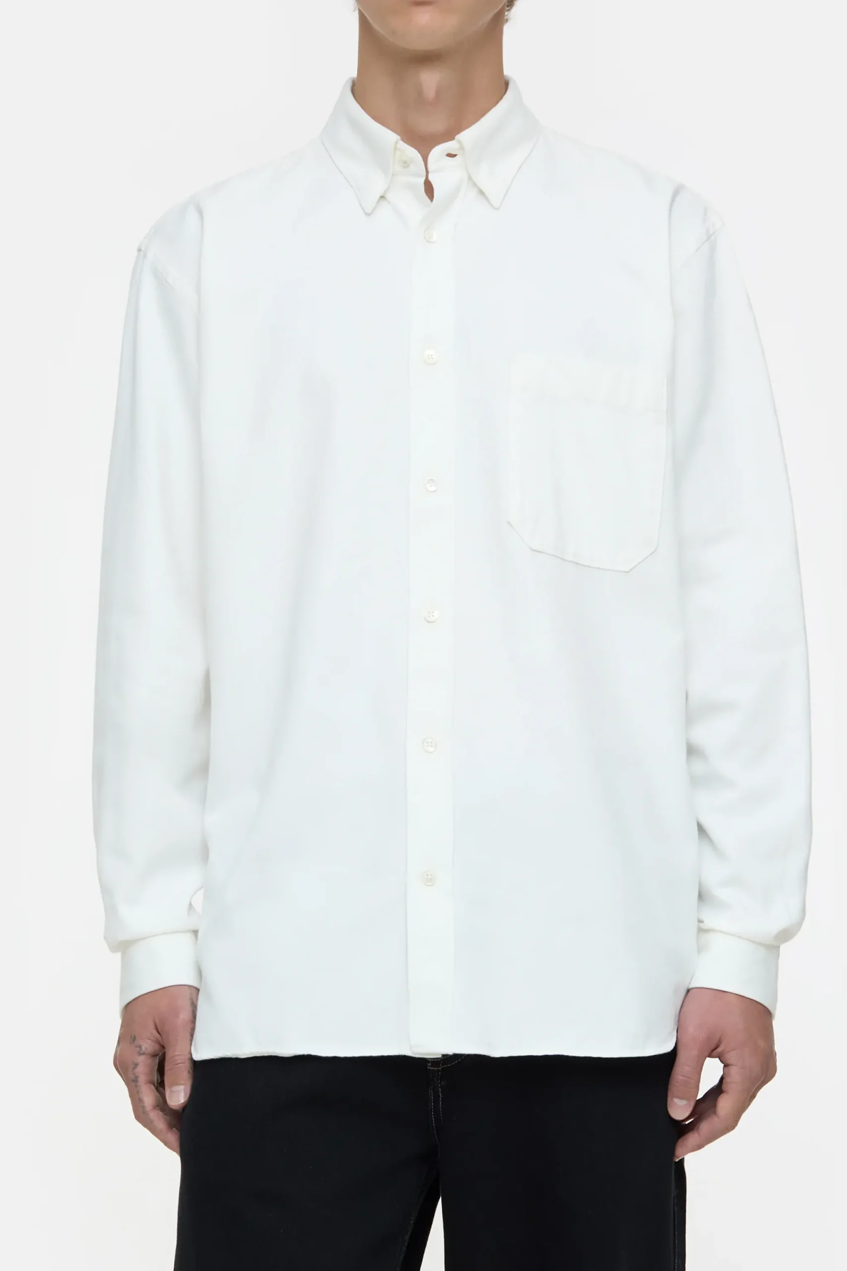 Closed Hemden*Hemd aus Baumwolle Ivory