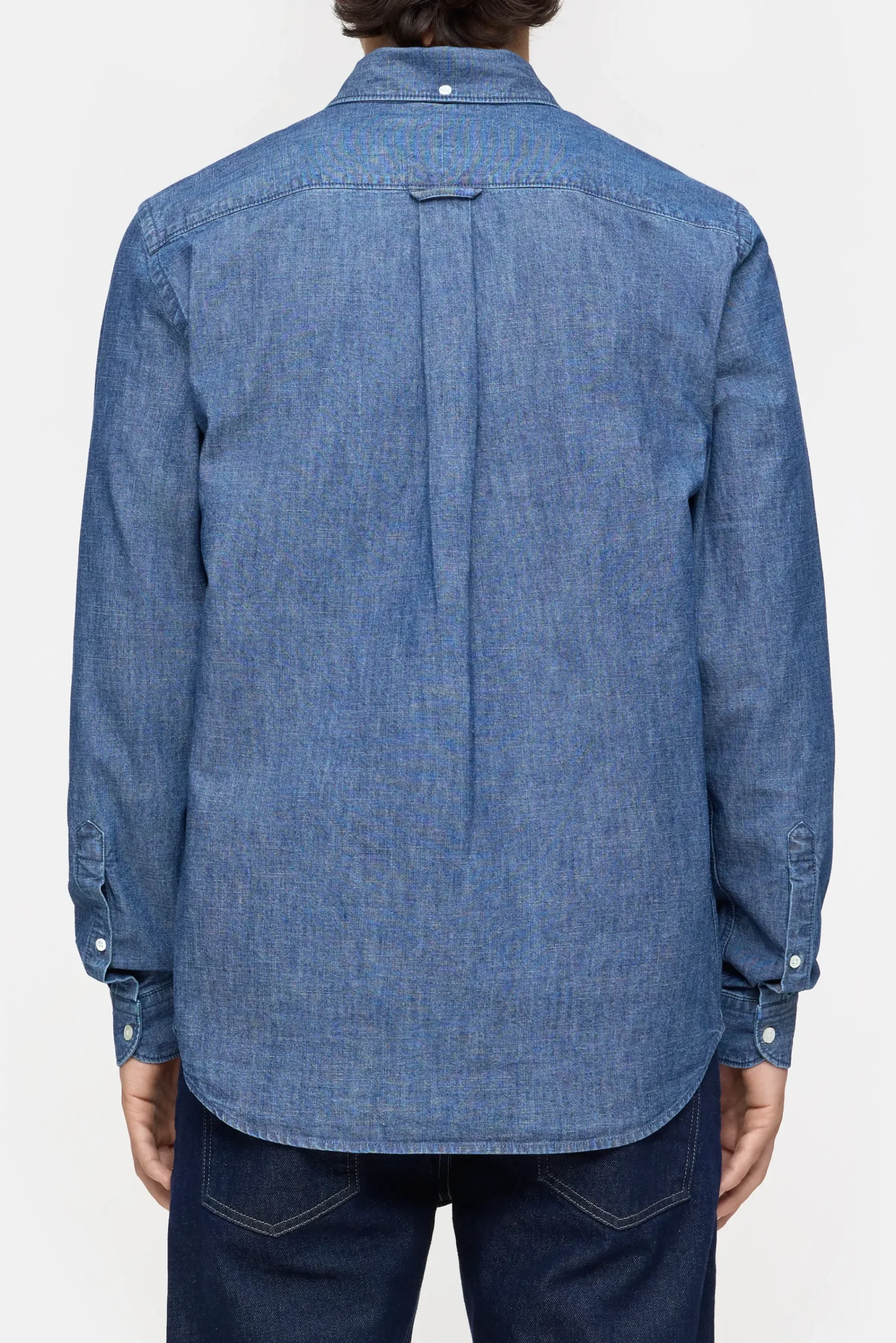 Closed Hemden*Hemd aus Baumwolle Midblue