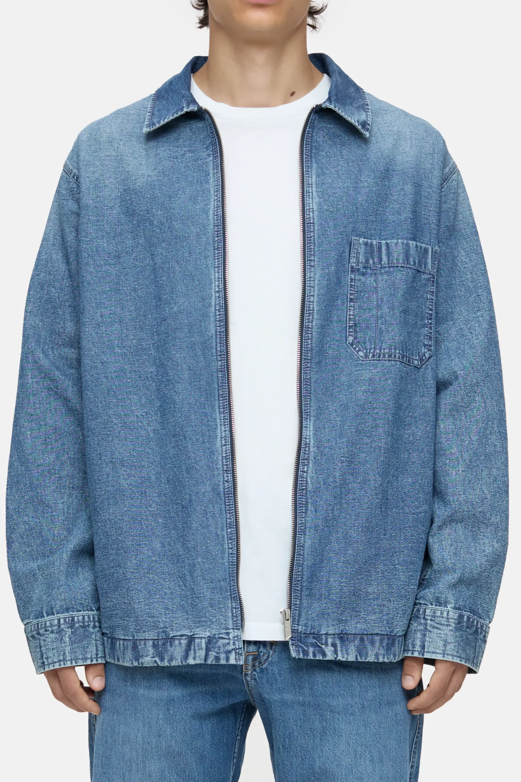 Closed Hemden*Hemd aus Denim Lightblue
