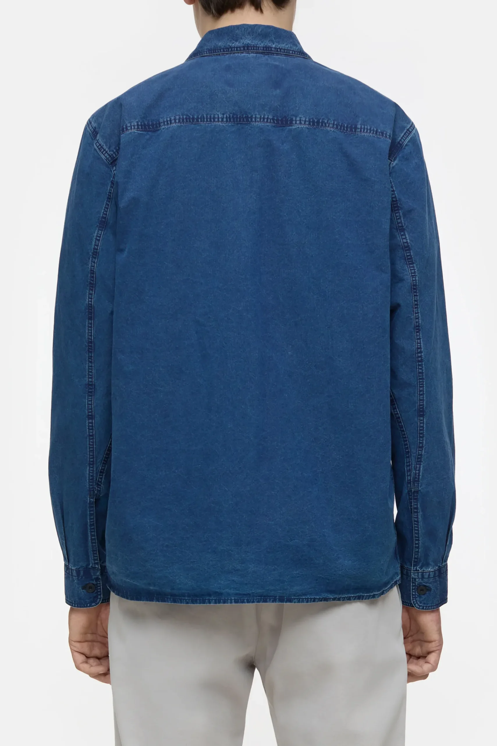 Closed Hemden*Hemd aus Indigo-Popeline Darkblue