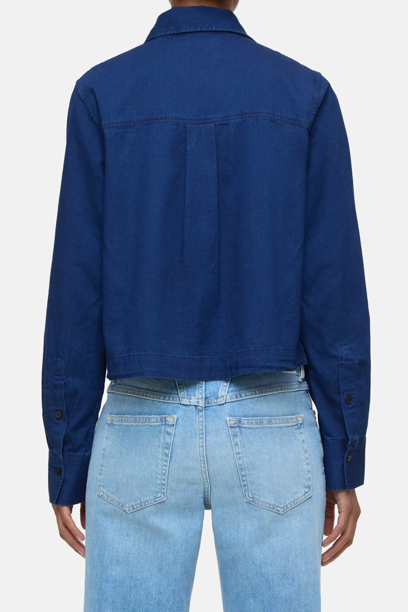 Closed Shirts & Blusen*Hemdbluse aus Denim Darkblue