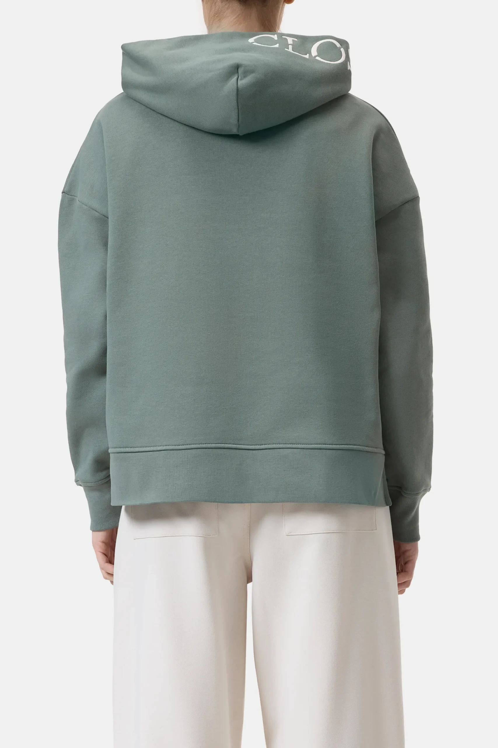 Closed Sweatshirts*Hoodie aus Bio-Baumwolle Fadedgreen