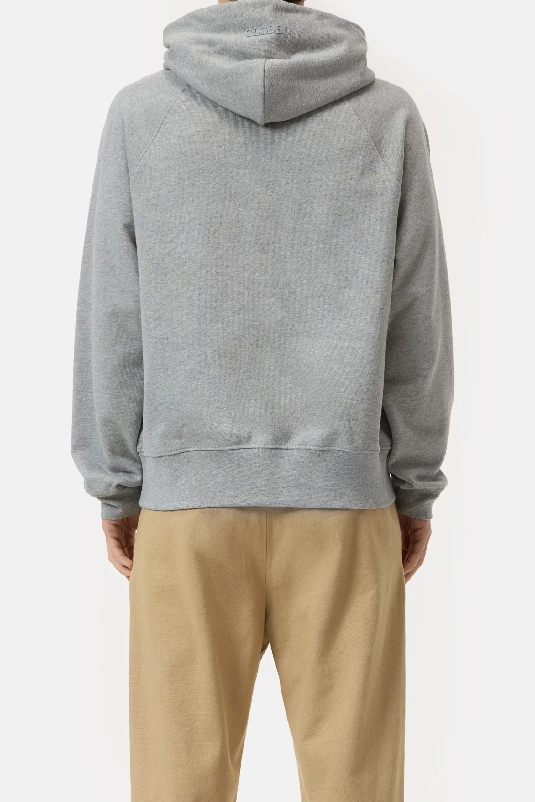 Closed Sweatshirts*Hoodie aus reiner Bio-Baumwolle Lightgreymelange