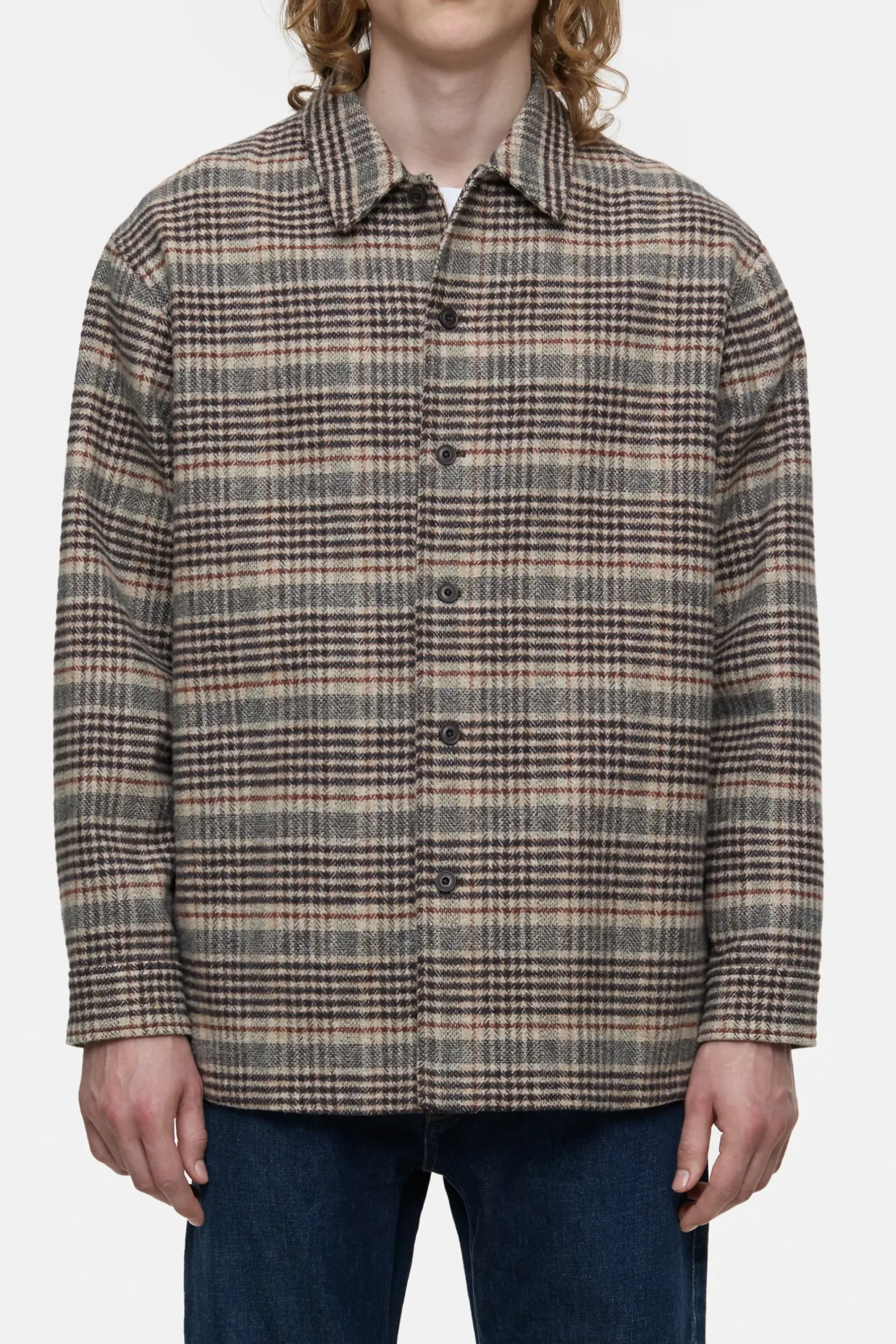 Closed Hemden*Kariertes Overshirt Ebony