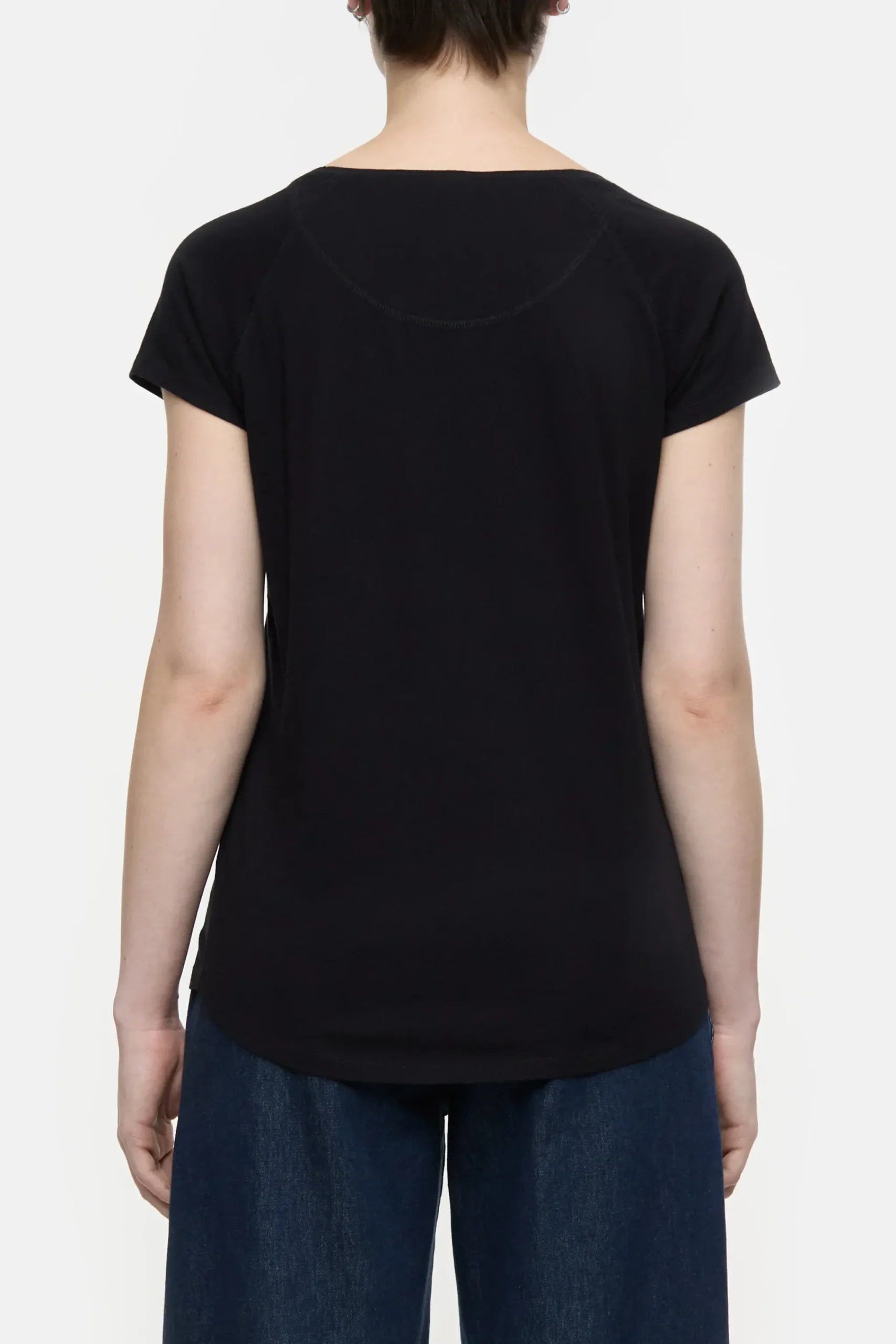 Closed T-shirts*Kurzarmshirt aus Baumwolle Black