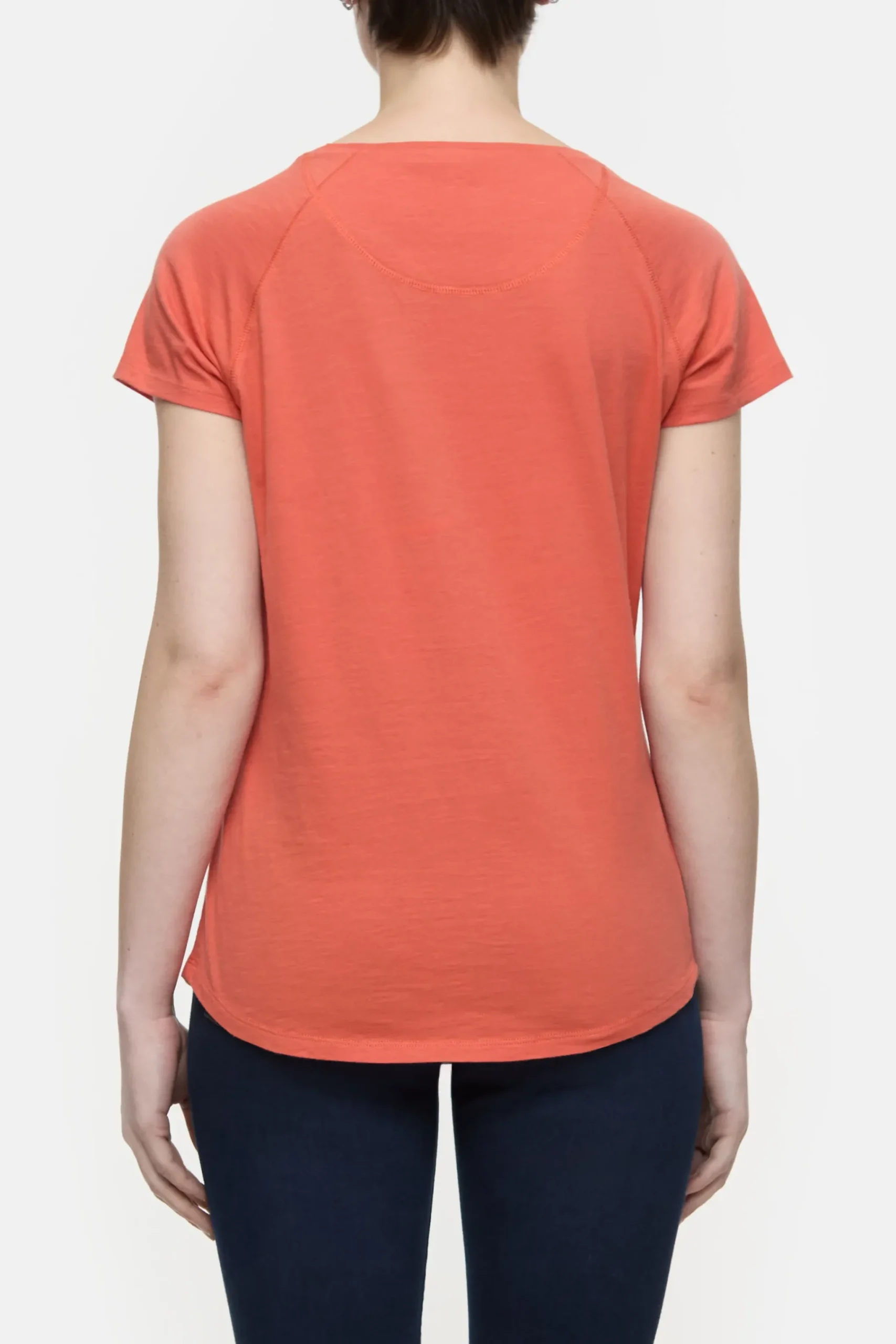 Closed T-shirts*Kurzarmshirt aus Baumwolle Aperolred