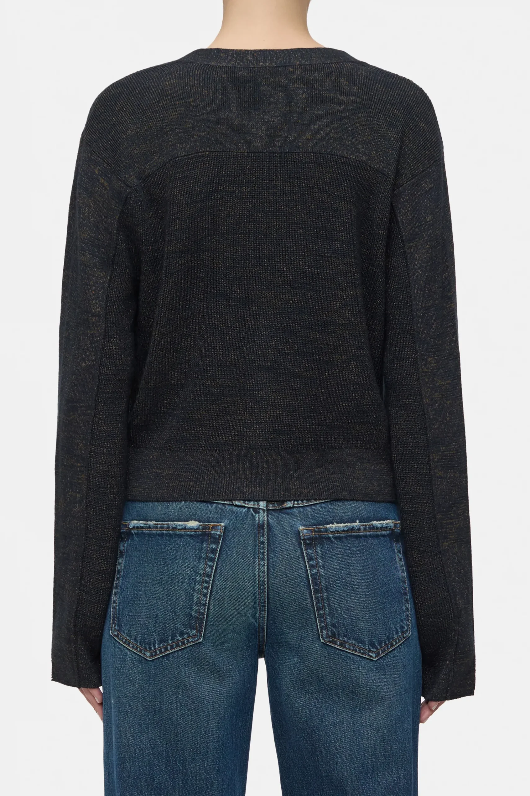 Closed Strick*Kurze Strickjacke Smokeyblue