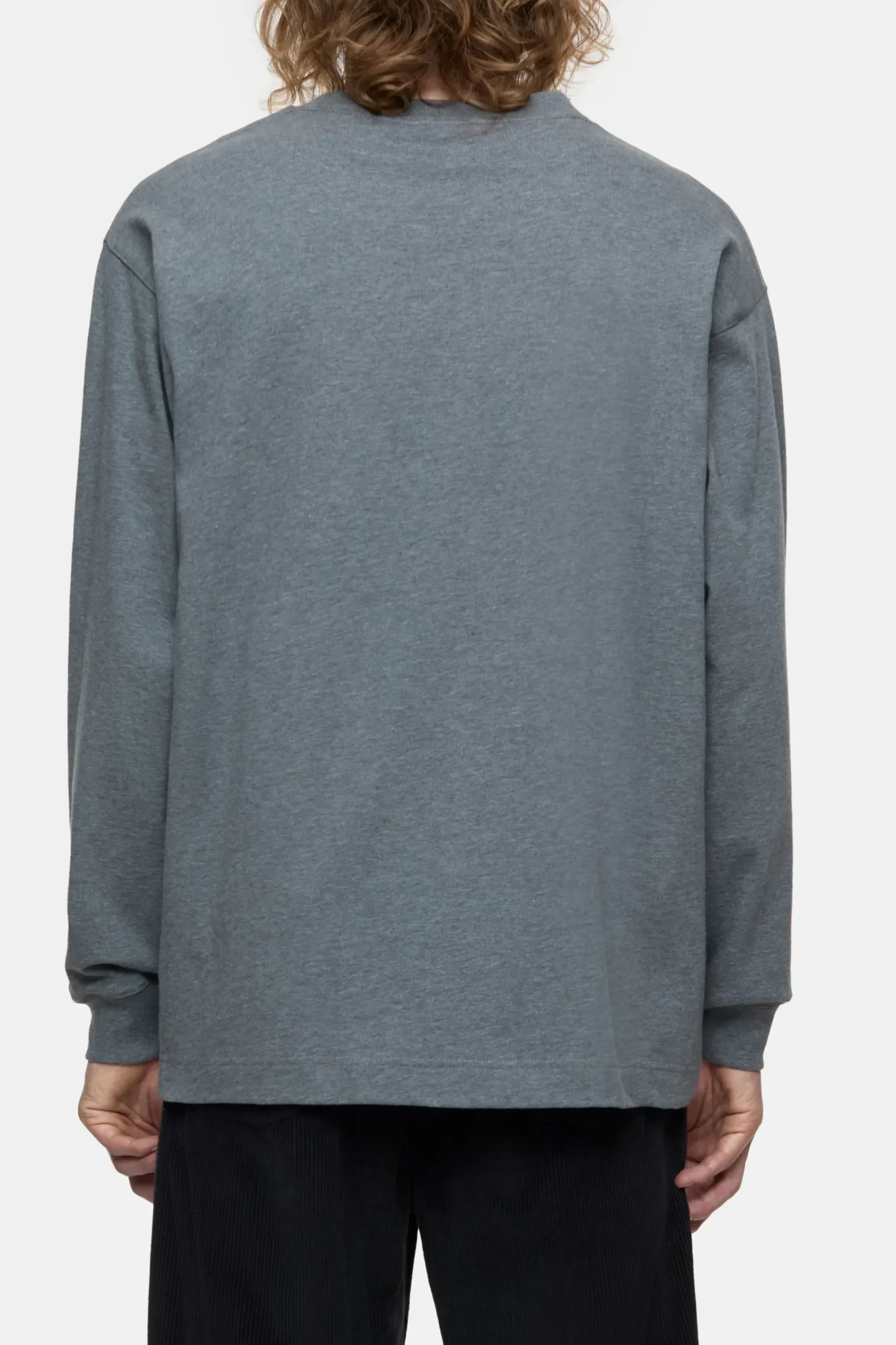 Closed T-shirts*Langarmshirt aus Bio-Baumwolle Darkgreymelange