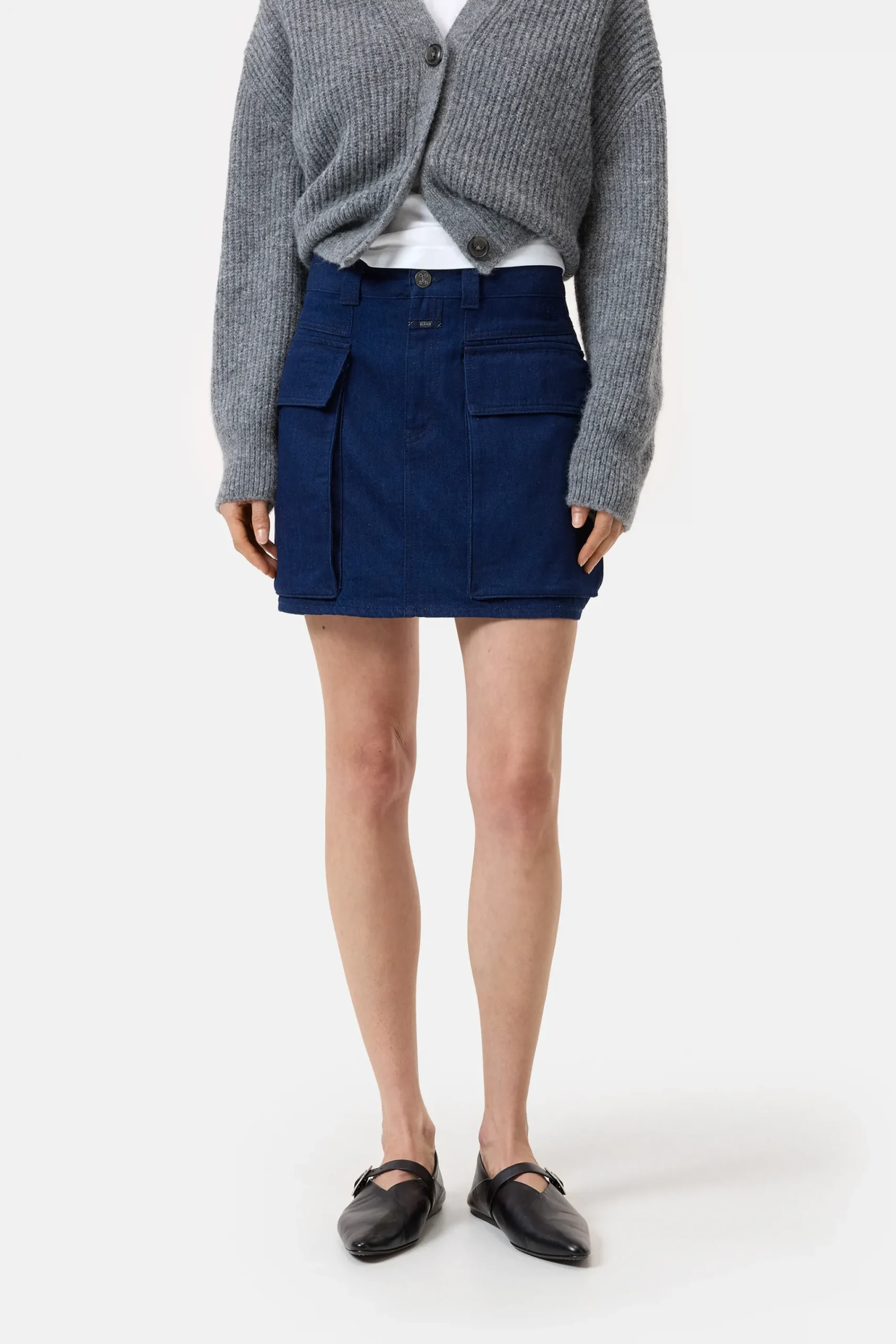 Closed Röcke*Minirock aus Denim Darkblue