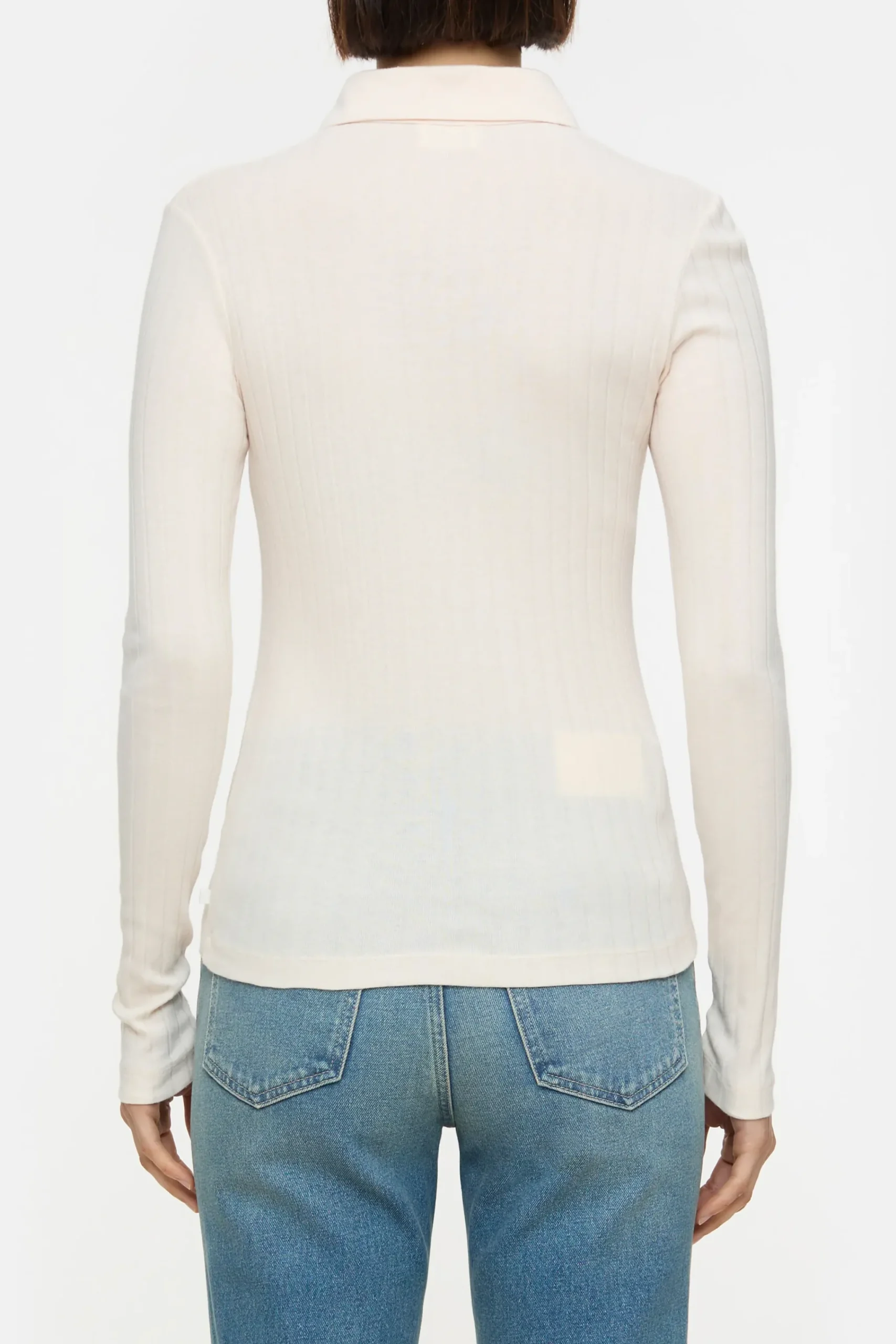 Closed T-shirts*Poloshirt aus Baumwoll-Mix Dustyrose