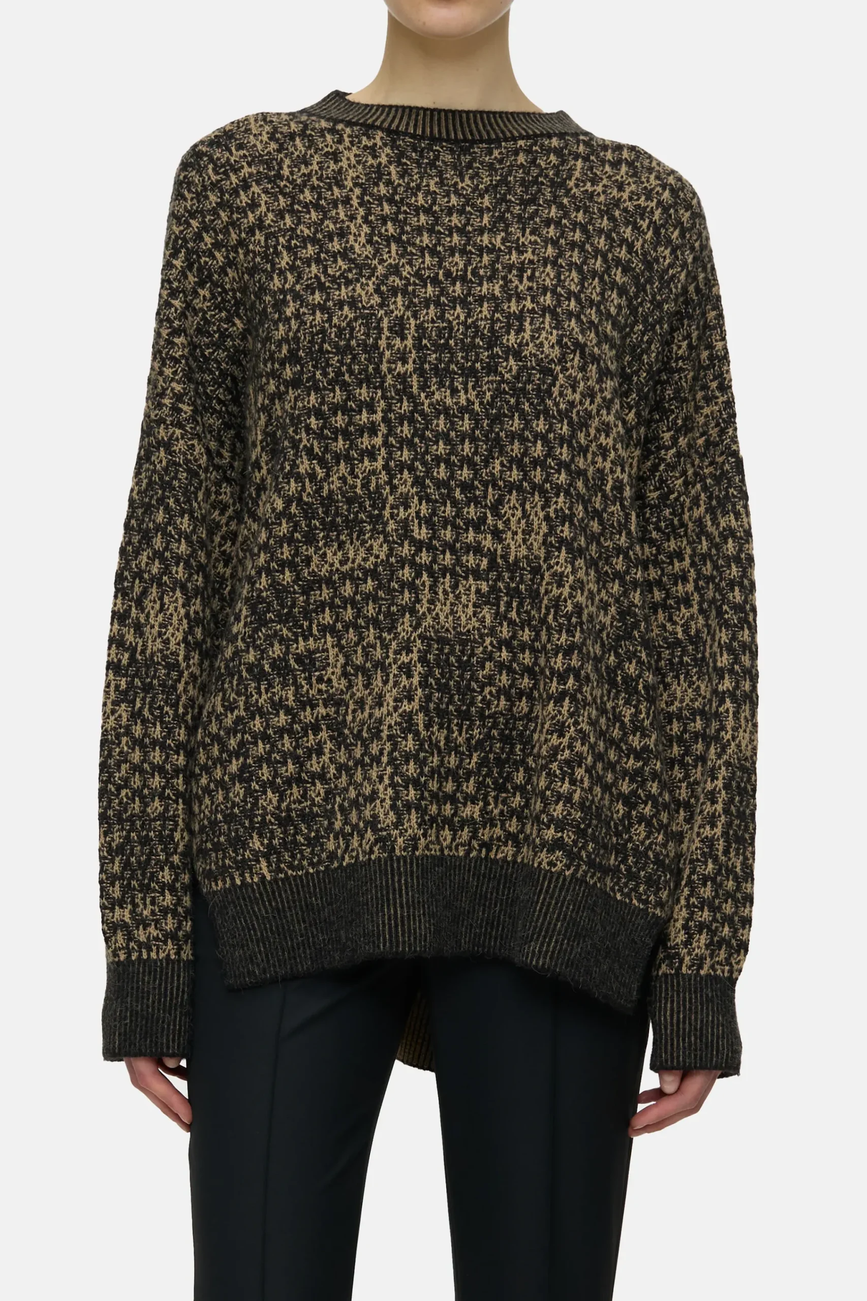 Closed Strick*Pullover aus Alpaka-Mix Biscottibrown