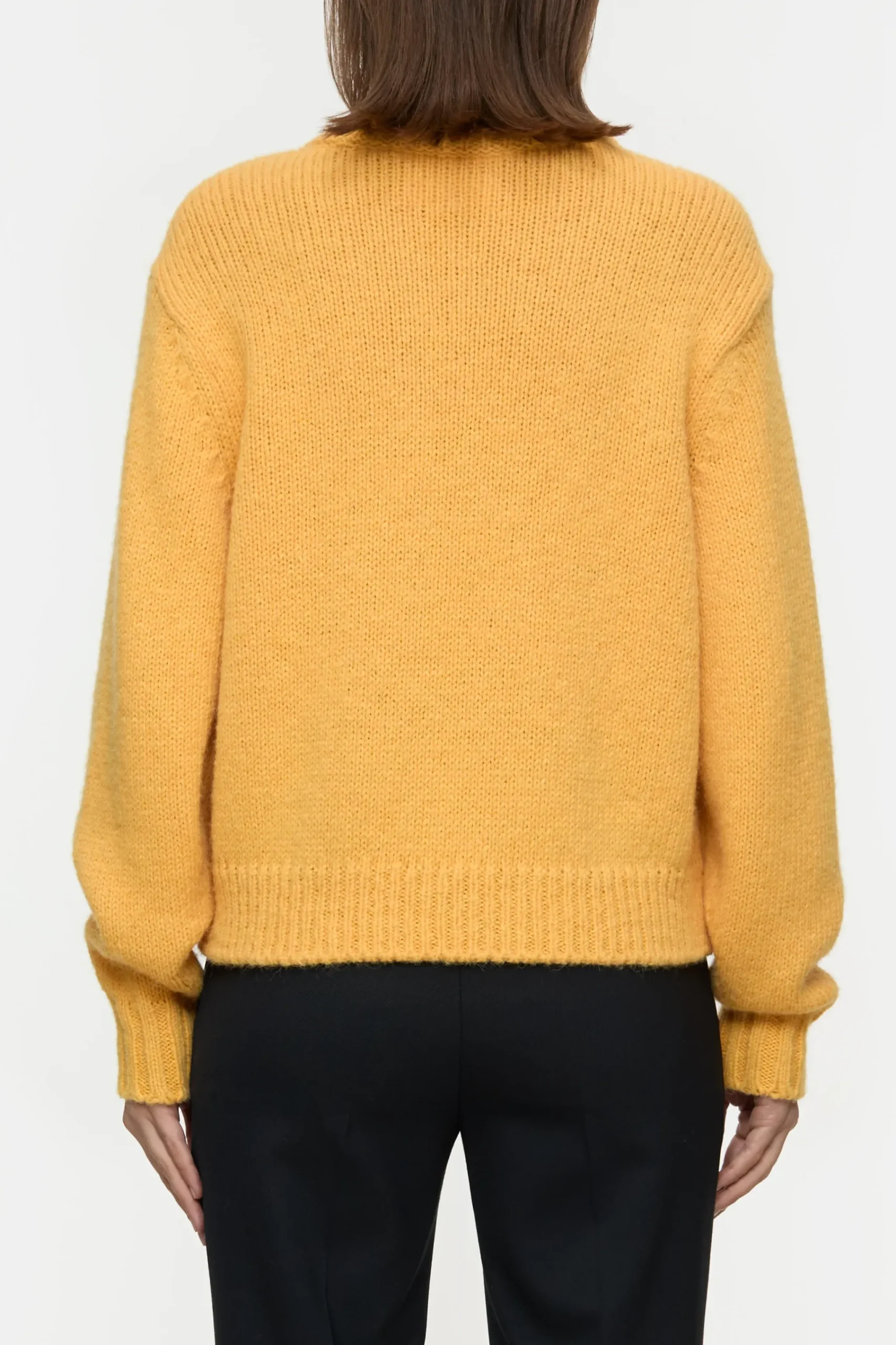 Closed Strick*Pullover aus Alpaka-Mix Irishorange