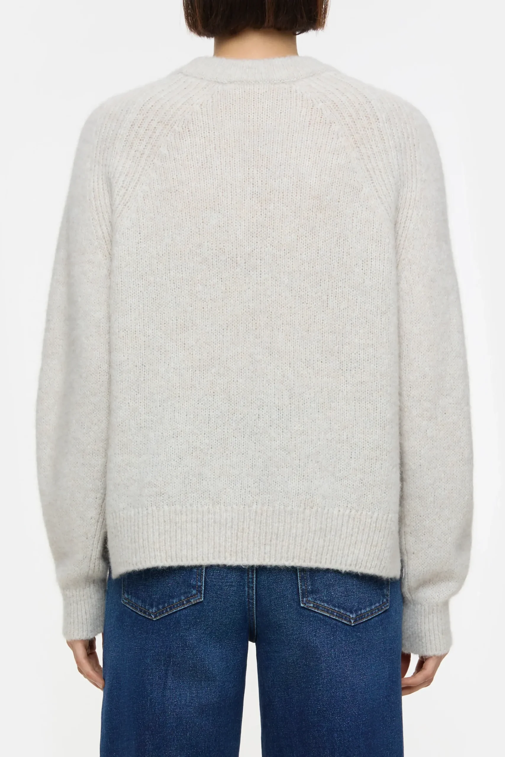 Closed Strick*Pullover aus Alpaka-Woll-Mix Stonebeige