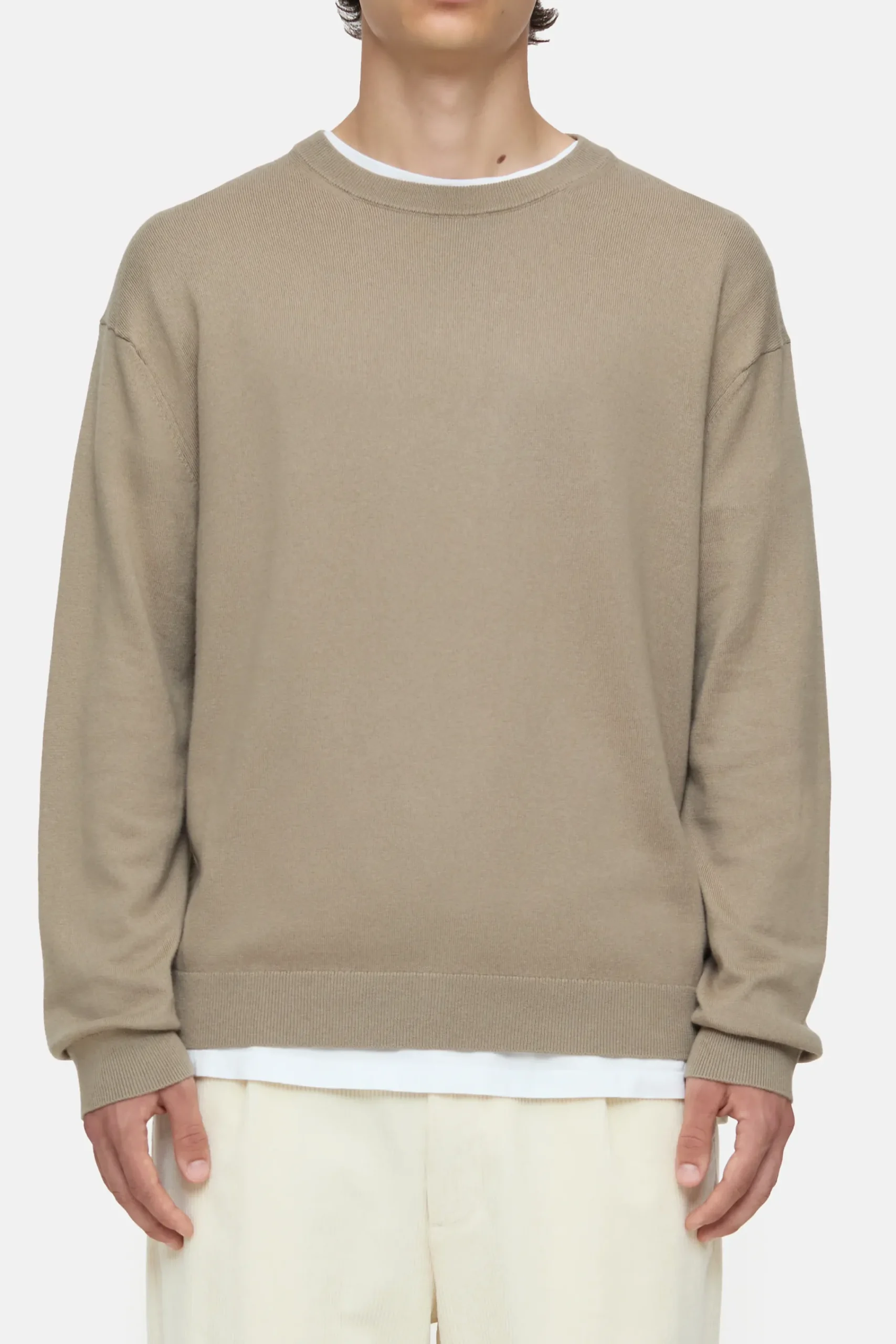 Closed Strick*Pullover aus Bio-Baumwoll-Mix Naturallinen